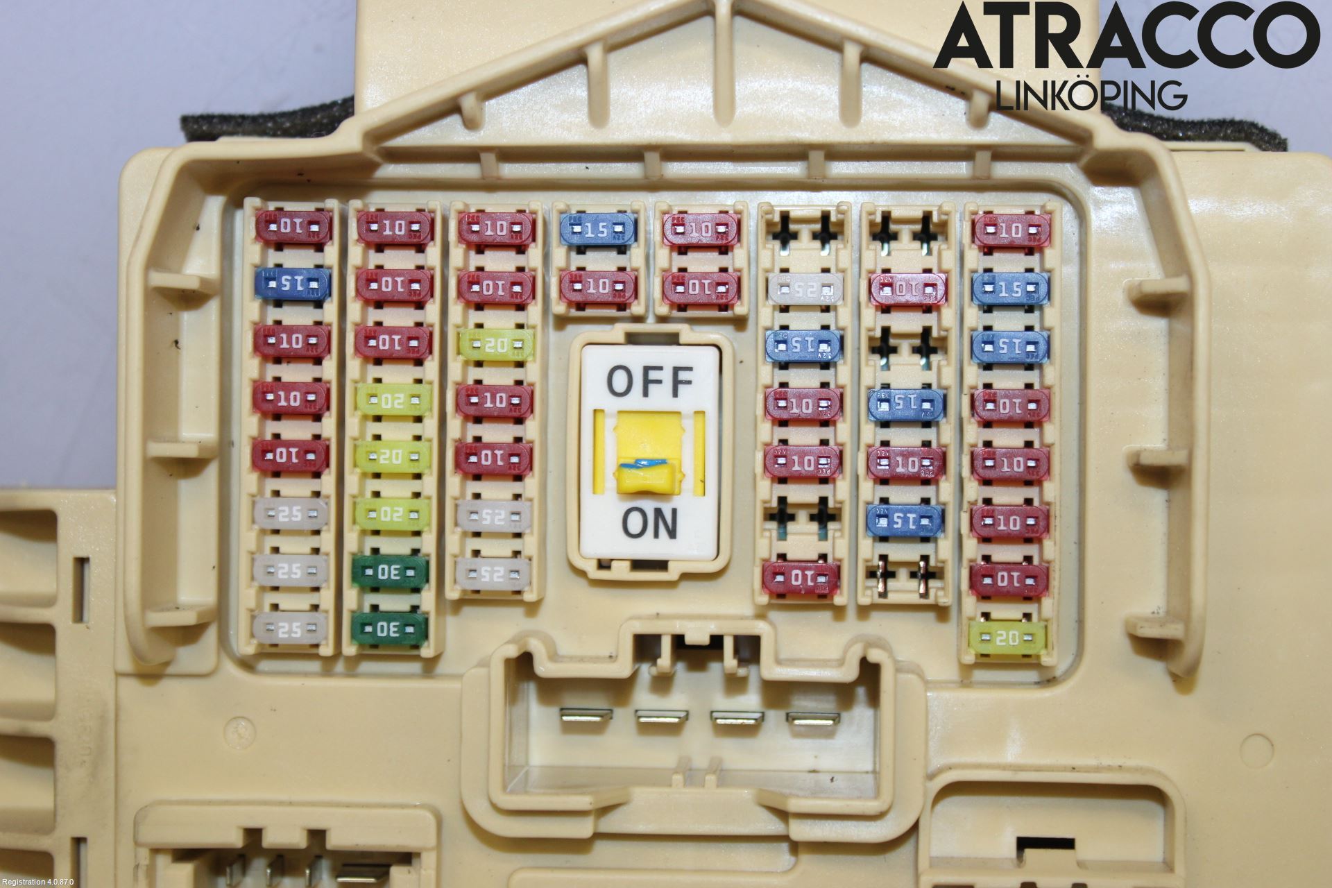 Kia OPTIMA 16-20 Säkringsdosa-Elcentral