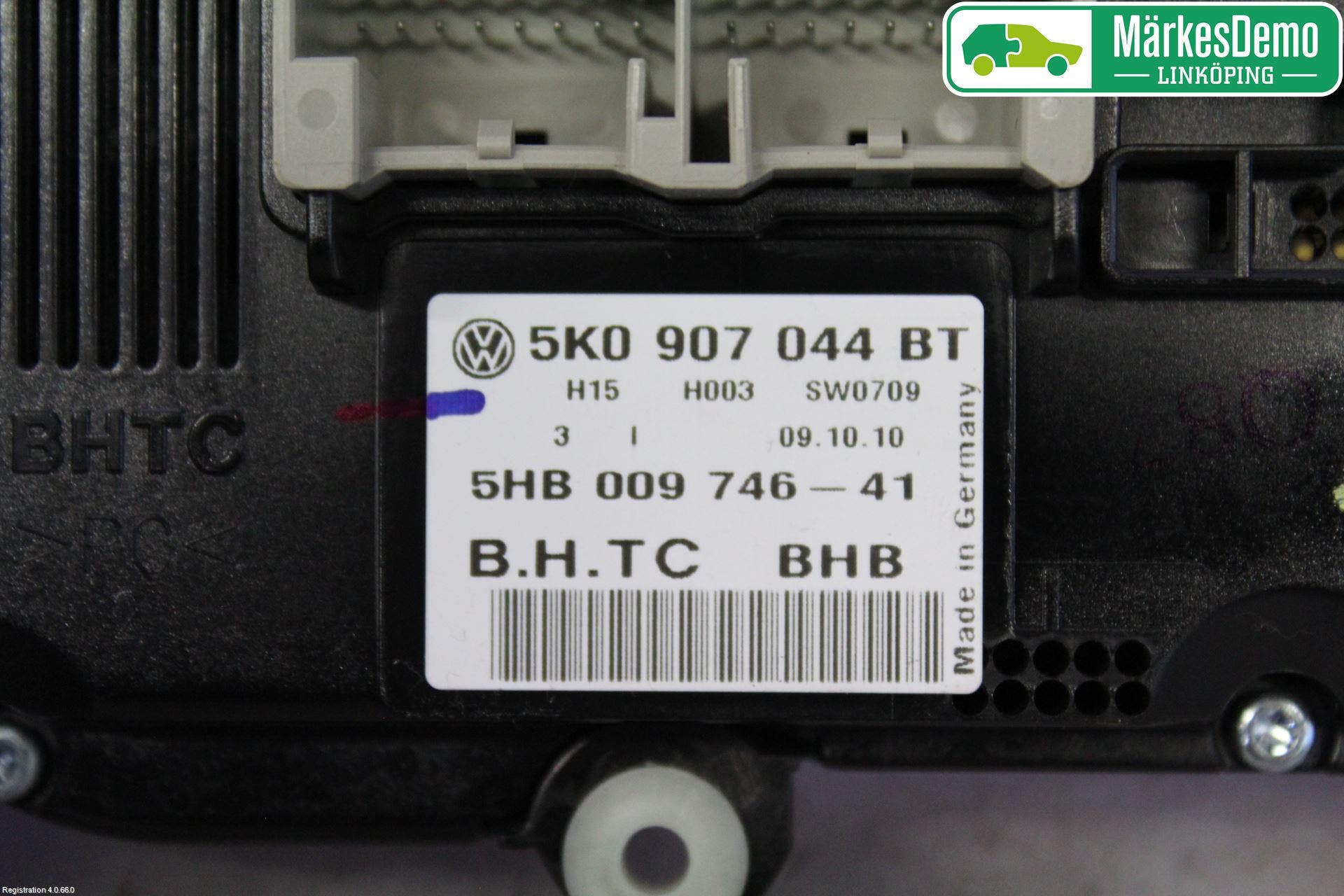 Volkswagen VW PASSAT CC 08-16 Ac Styrenhet Ac Manöveren