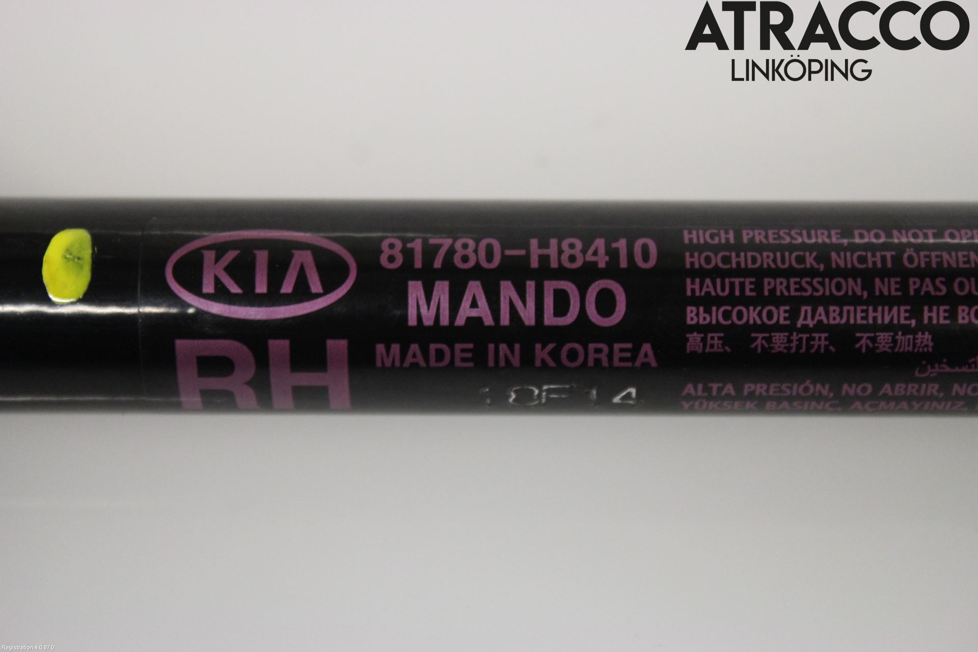 Kia STONIC 18->> Gasfjäder Baklucka