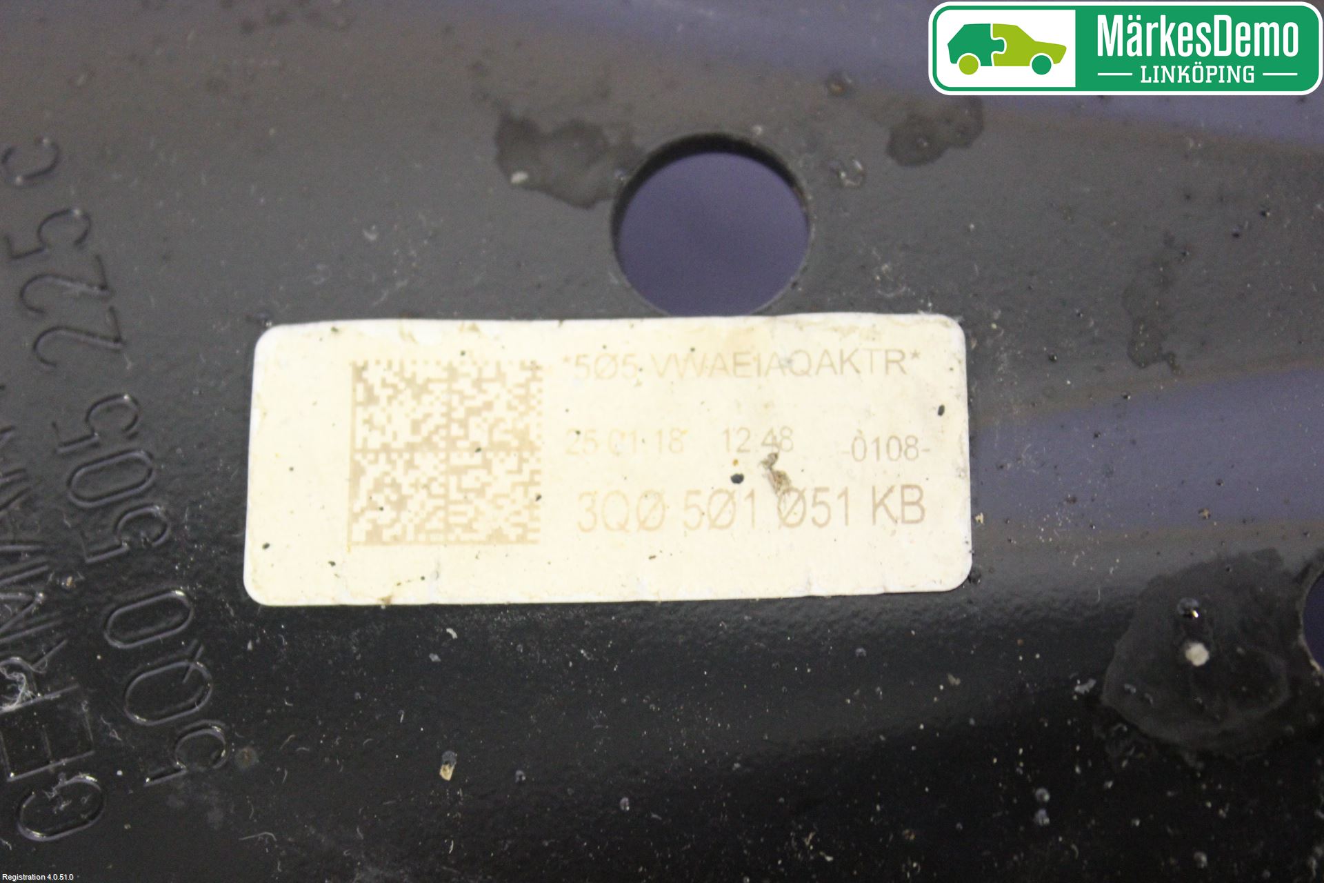 Volkswagen VW PASSAT 15-19 Bärarm Bak Vänster