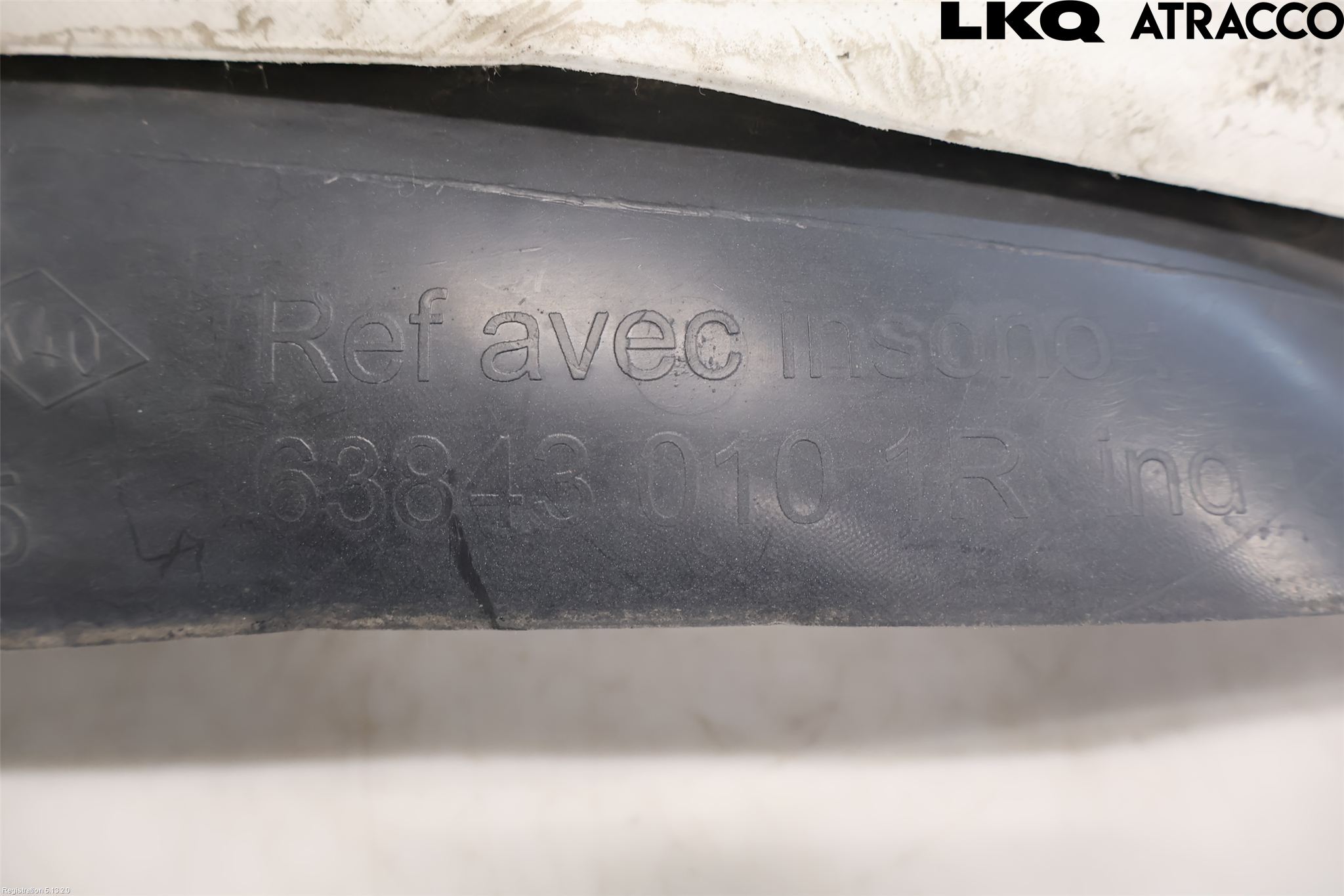 Renault MEGANE III 09-15 Skärm Inner