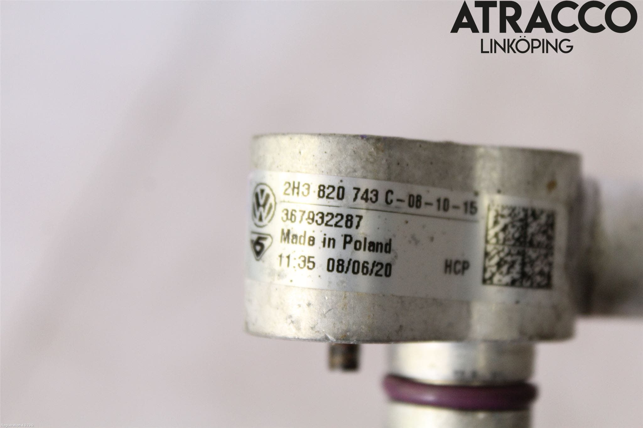 Volkswagen VW AMAROK 2H 10-22 Ac Slang-Rör