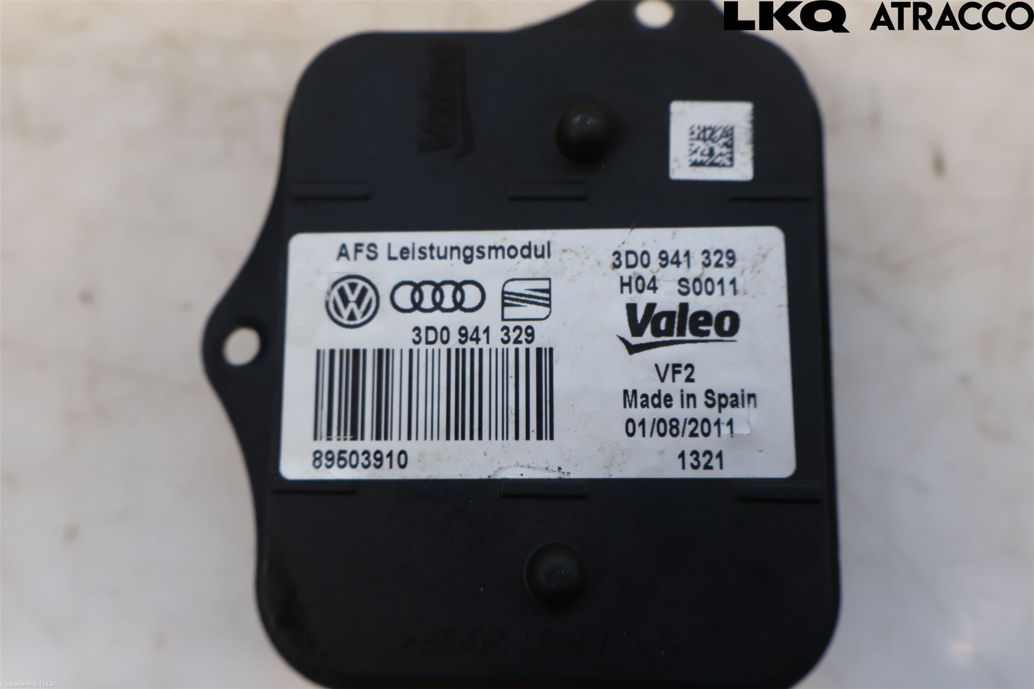 Volkswagen VW PASSAT 11-14 Styrenhet Strålkastare