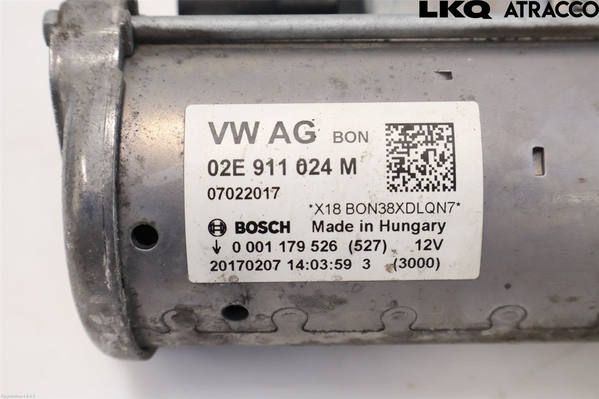 Volkswagen VW GOLF / E-GOLF VII 13-20 Startmotor