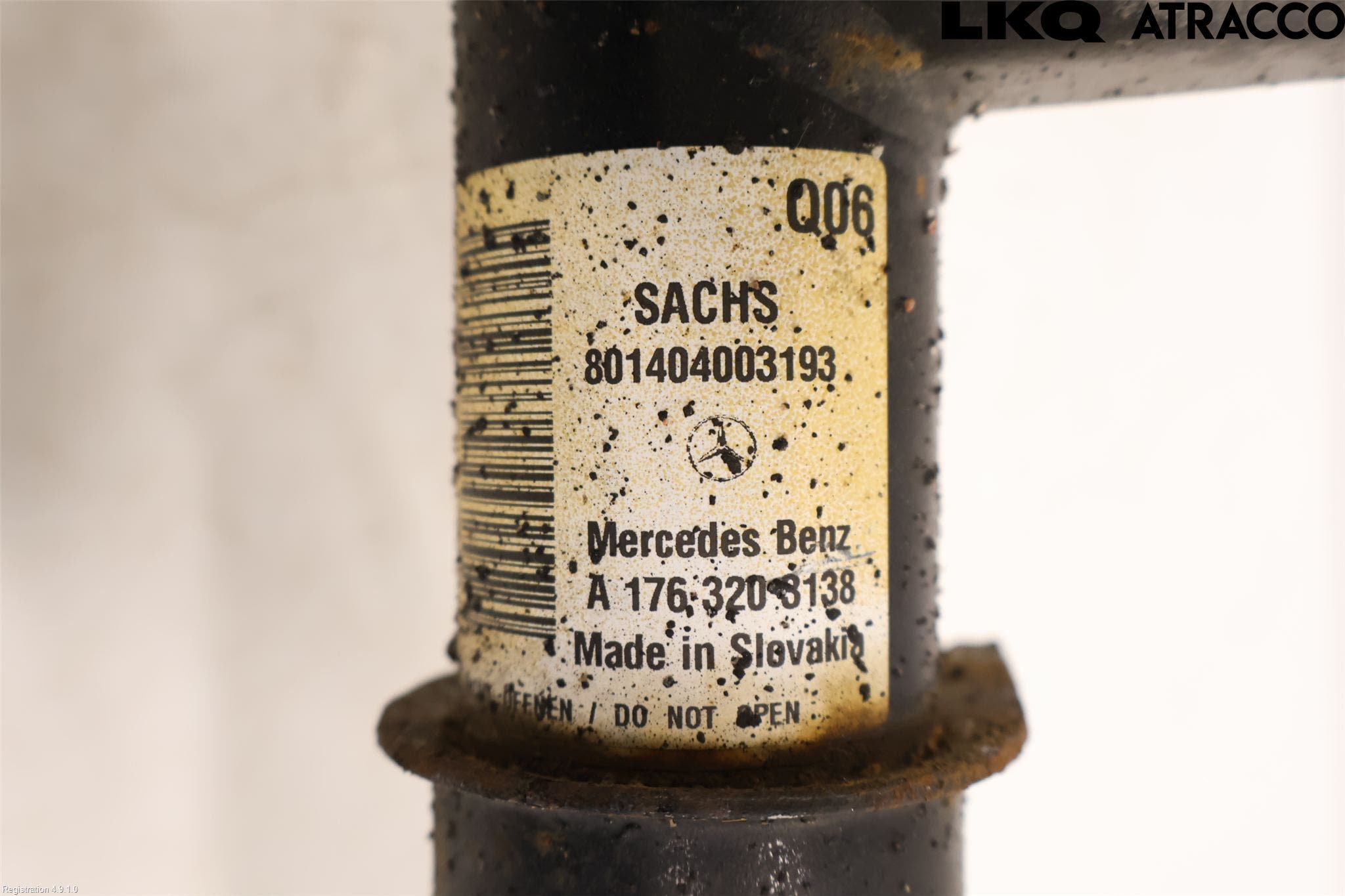 Mercedes-Benz MB CLA-KLASS (C117/X117) 13-19 Fjäderben Fram Vänster