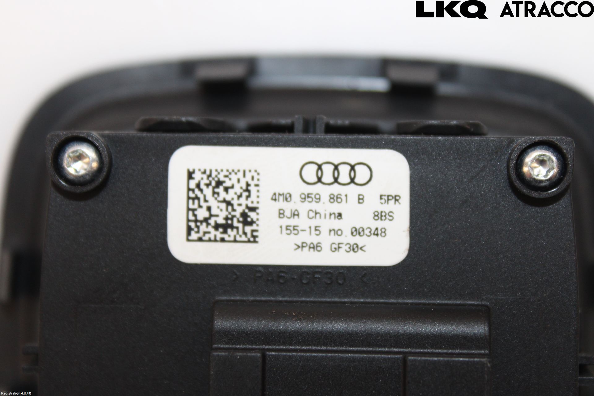 Audi Q7/SQ7 Strömställare Stolregler