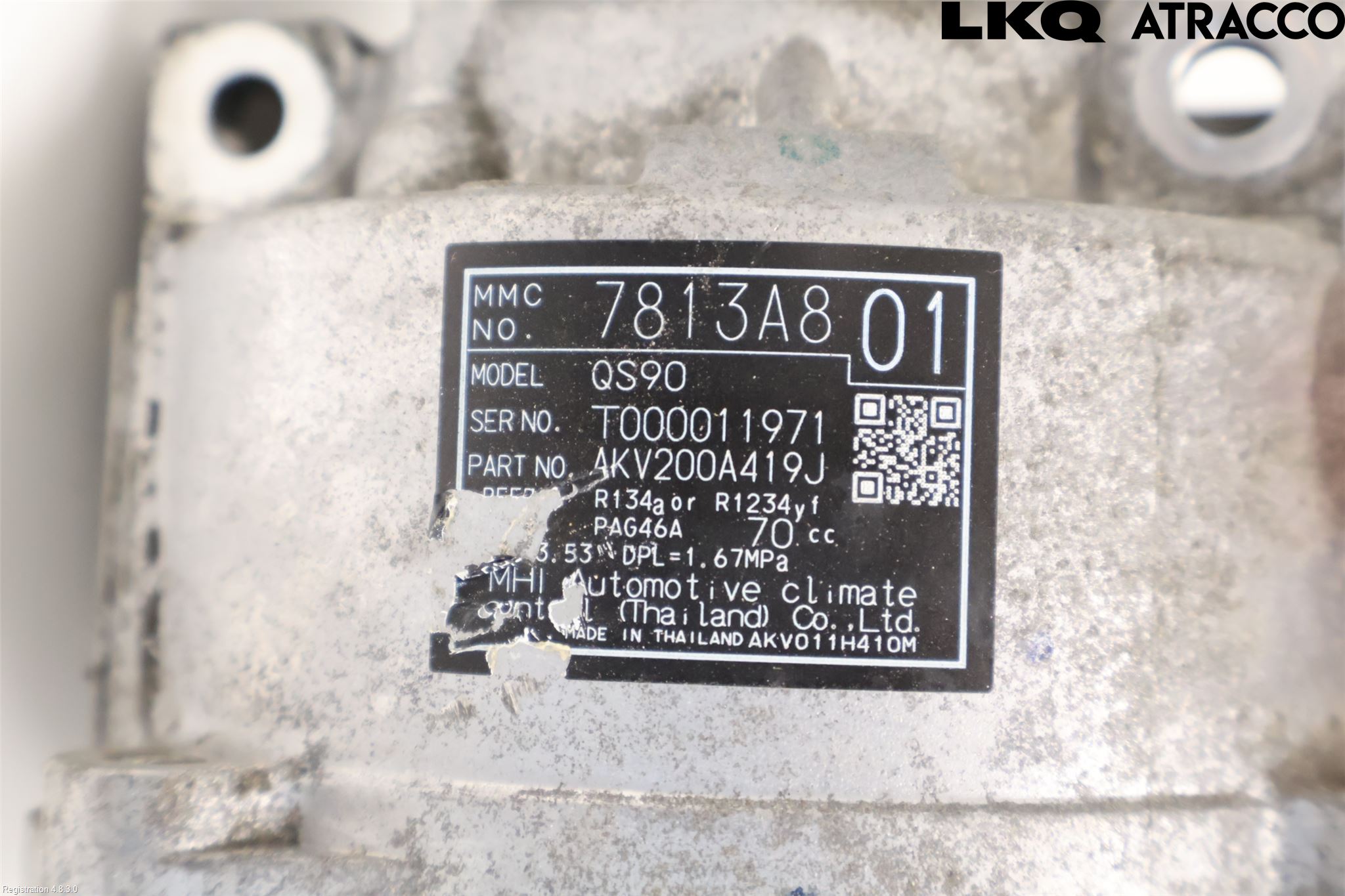 Mitsubishi ECLIPS CROSS Ac Kompressor