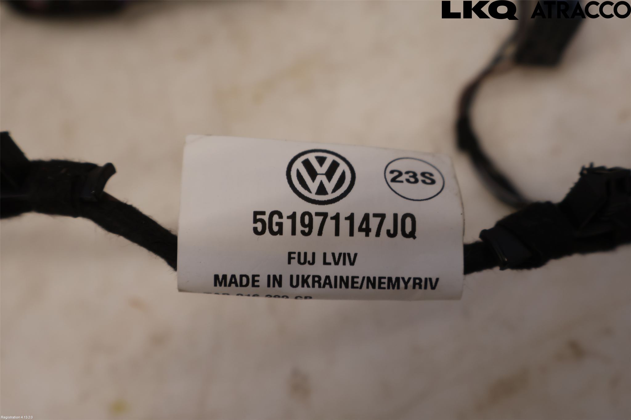 Volkswagen VW GOLF / E-GOLF VII 13-20 Kabelhärva