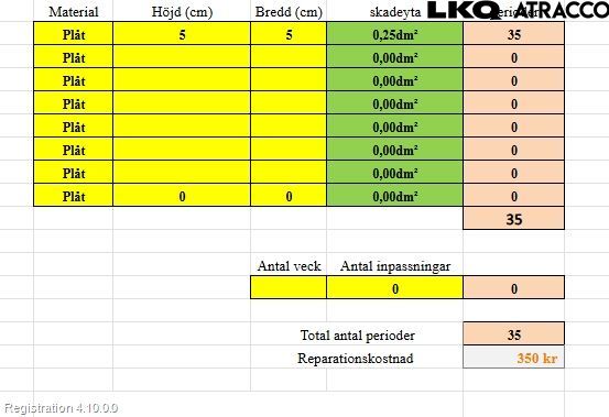 Volvo V70 14-16 Dörr Fram Höger
