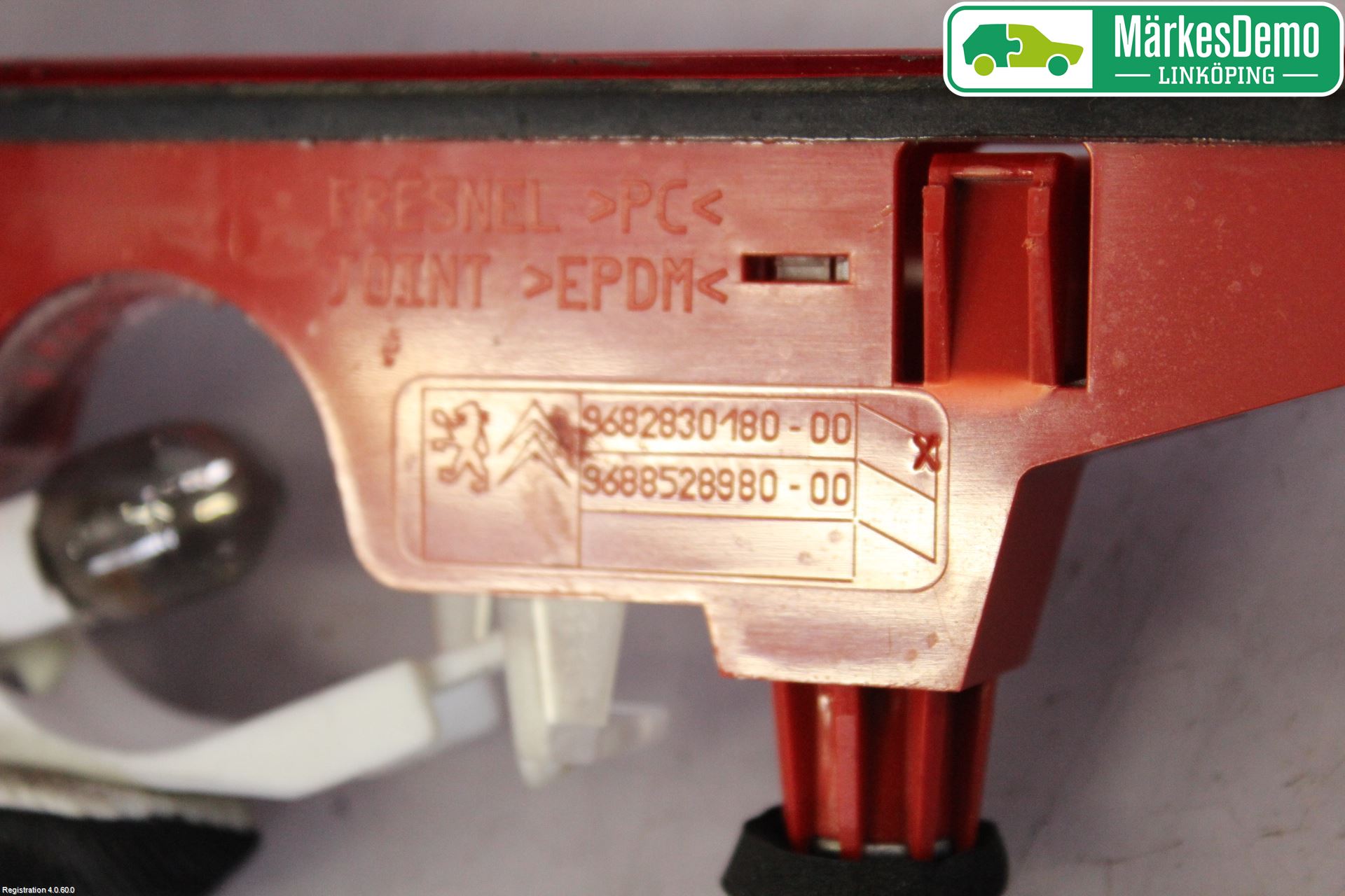 Citroen BERLINGO 08-18 Bromsljus Bakruta