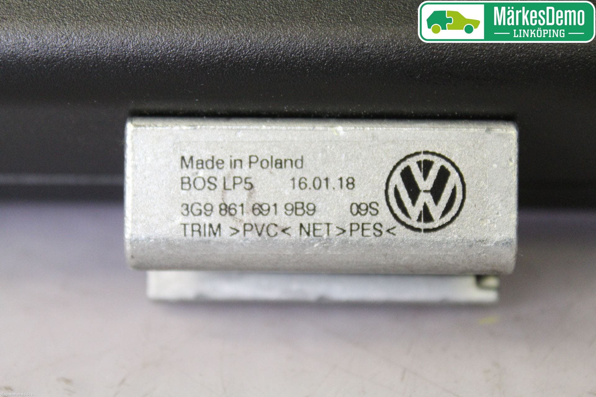 Volkswagen VW PASSAT 15-19 Lastnät