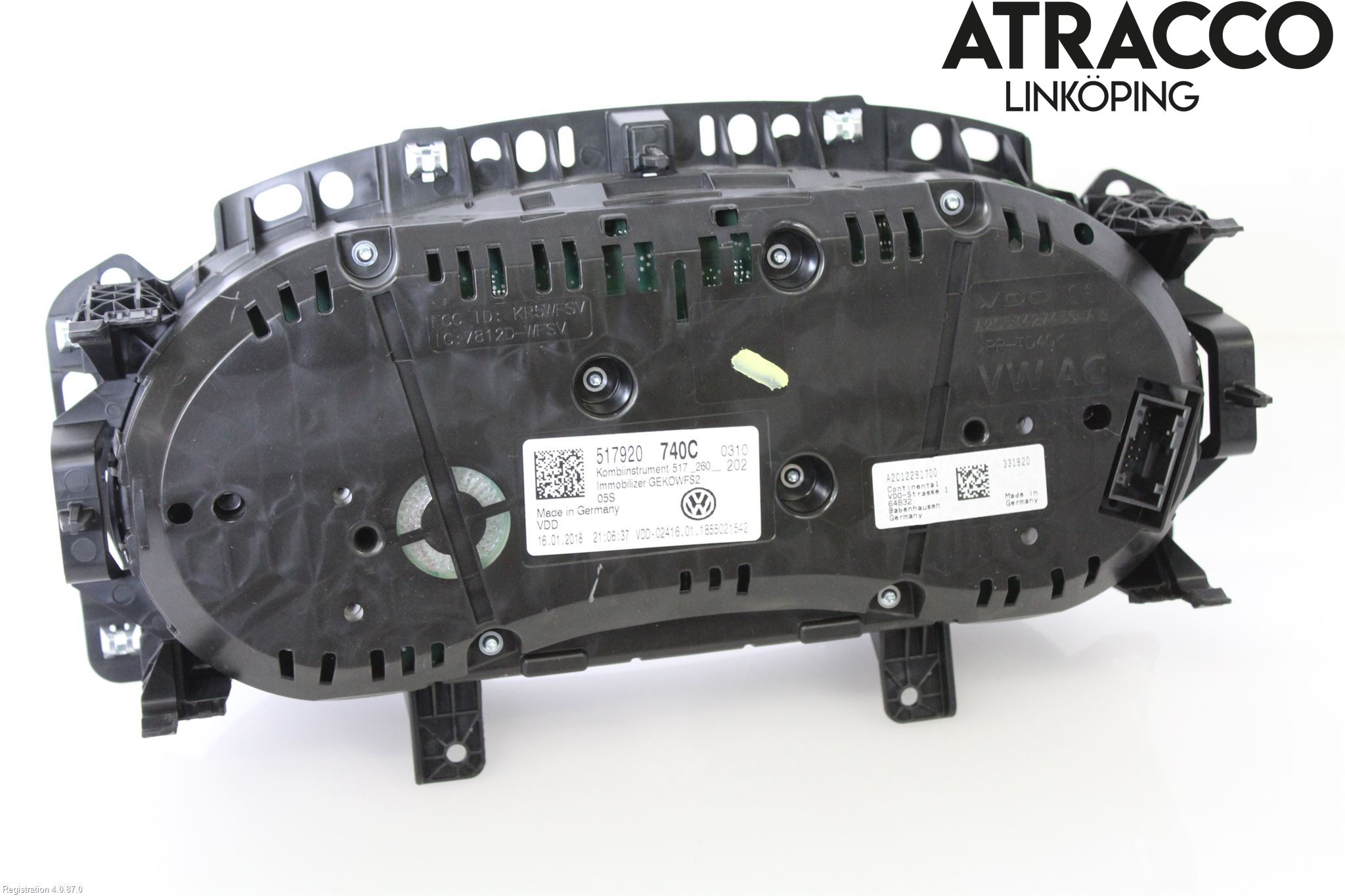 Volkswagen VW GOLF SPORTSVAN 15-20 Instrument Komb