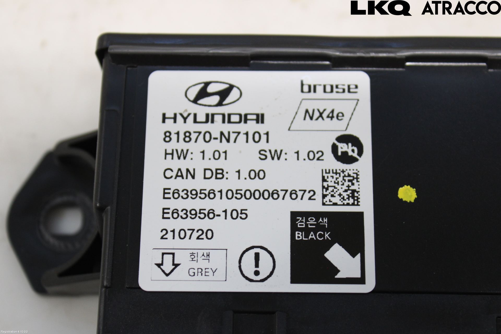 Hyundai TUCSON 05- Styrenhet Baklucka