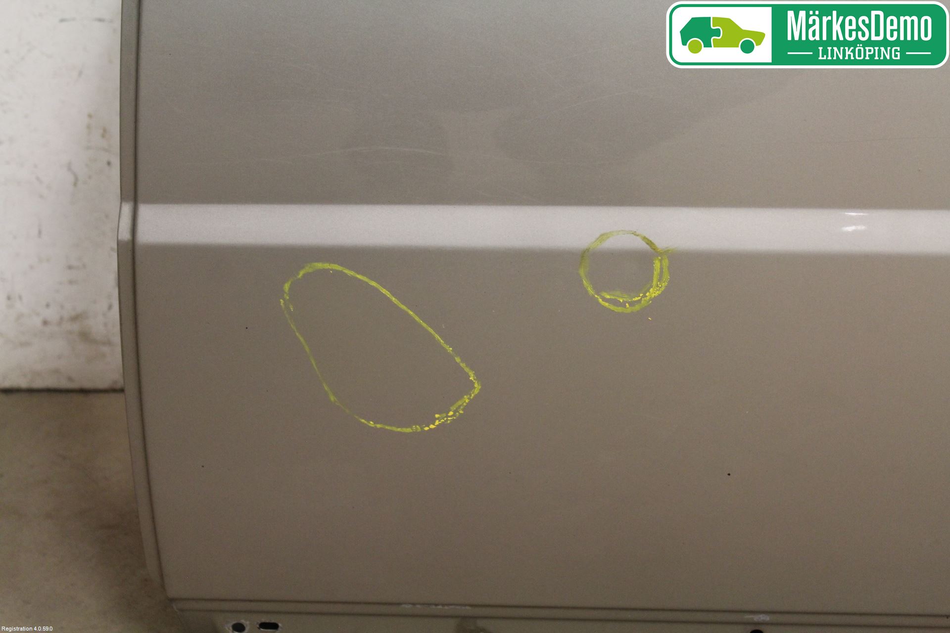 Volvo V70 08-13 Dörr Bak Vänster