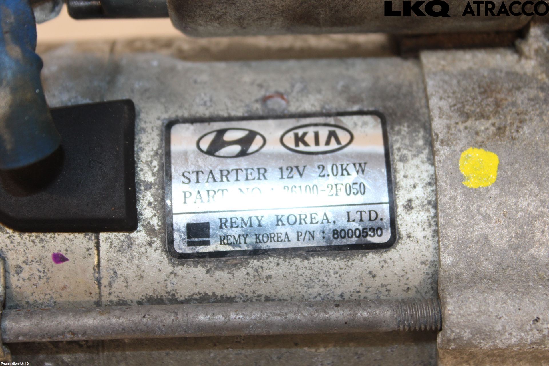 Hyundai SANTA FE  06-12 Startmotor Diesel