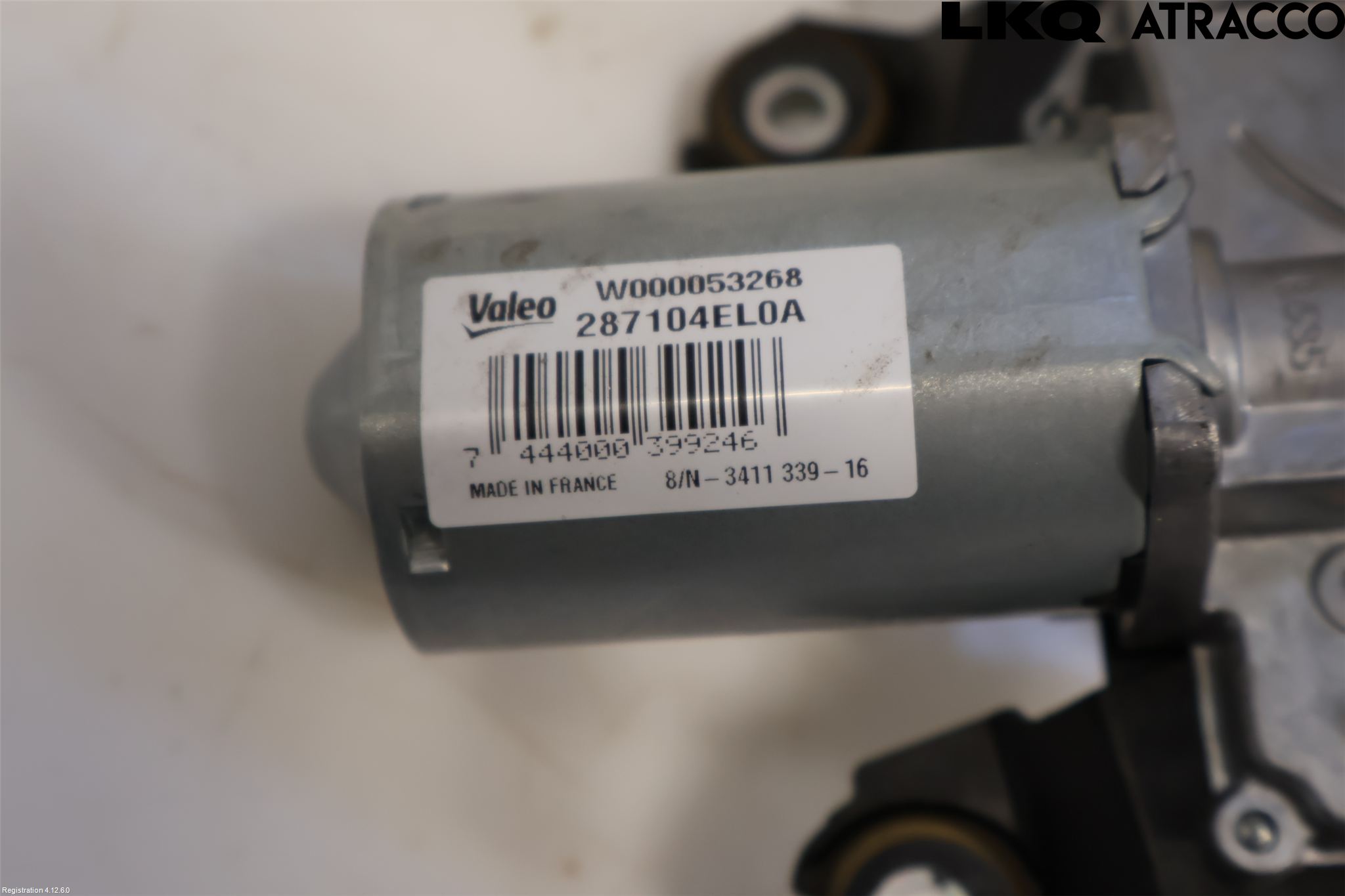 Nissan QASHQAI 14-17 Torkarmotor Baklucka