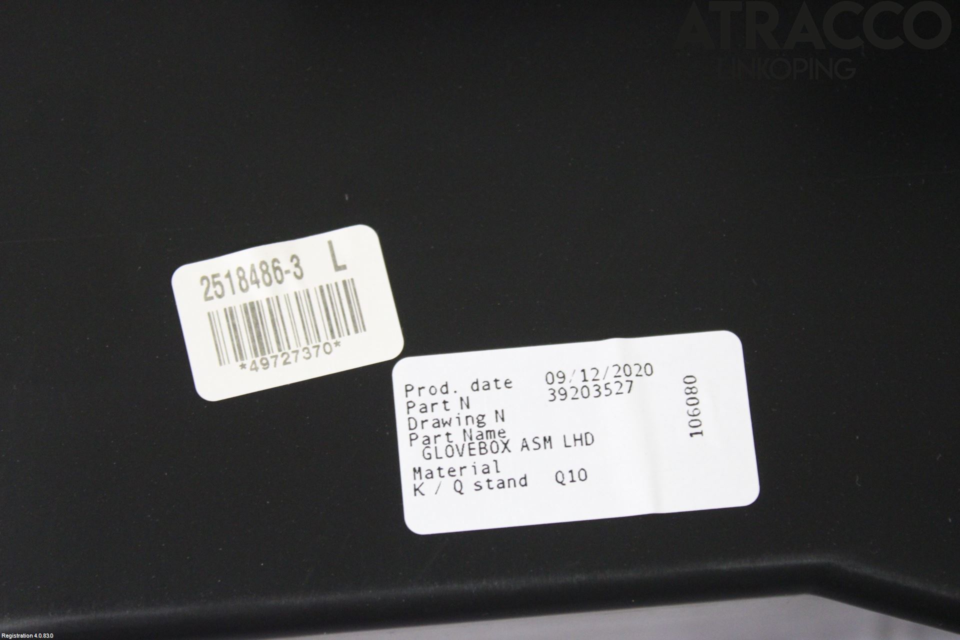 Opel ASTRA K 16-22 Handskfack