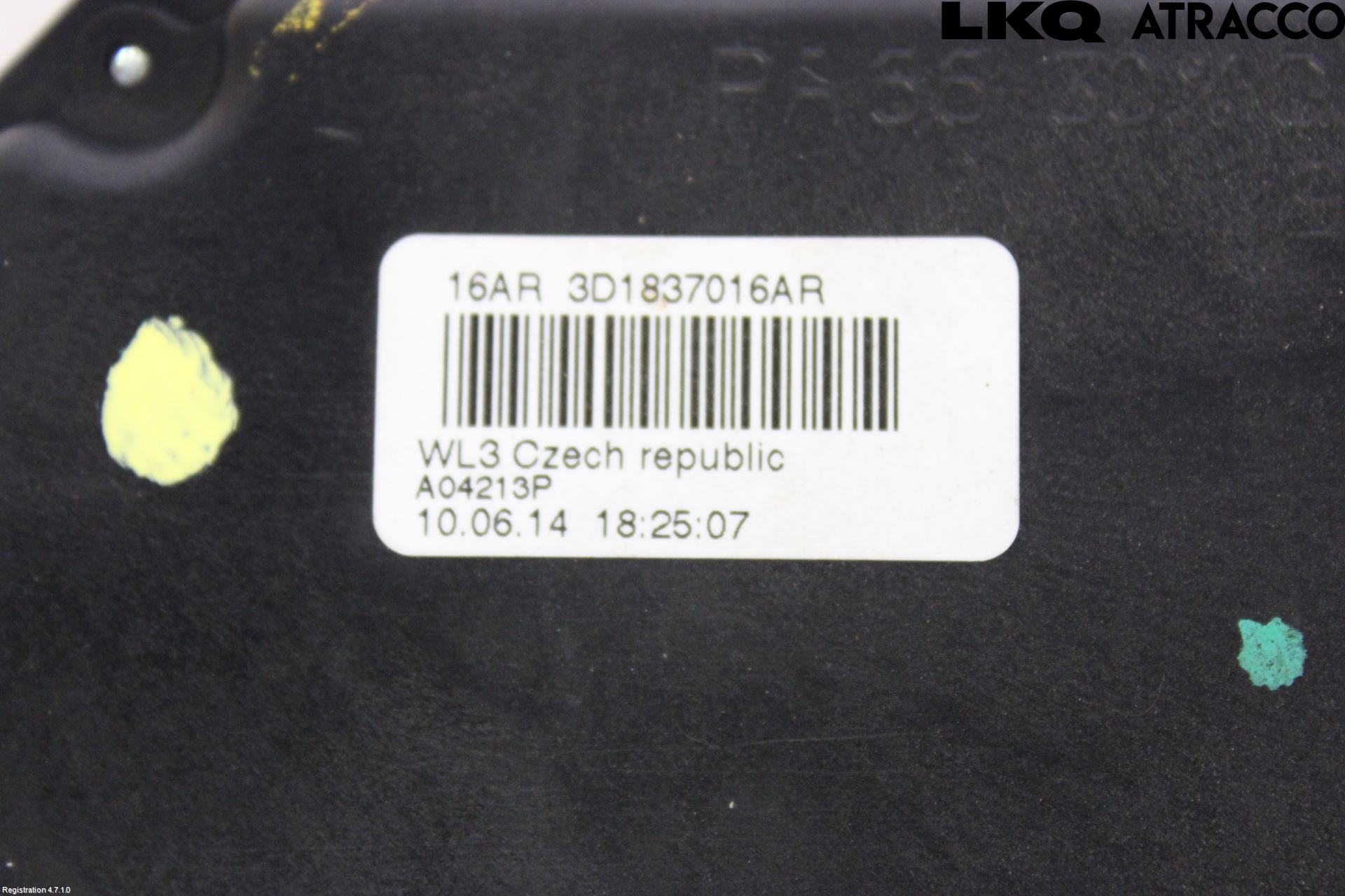 Volkswagen VW CADDY 11-15 Låskista-Dörrlås