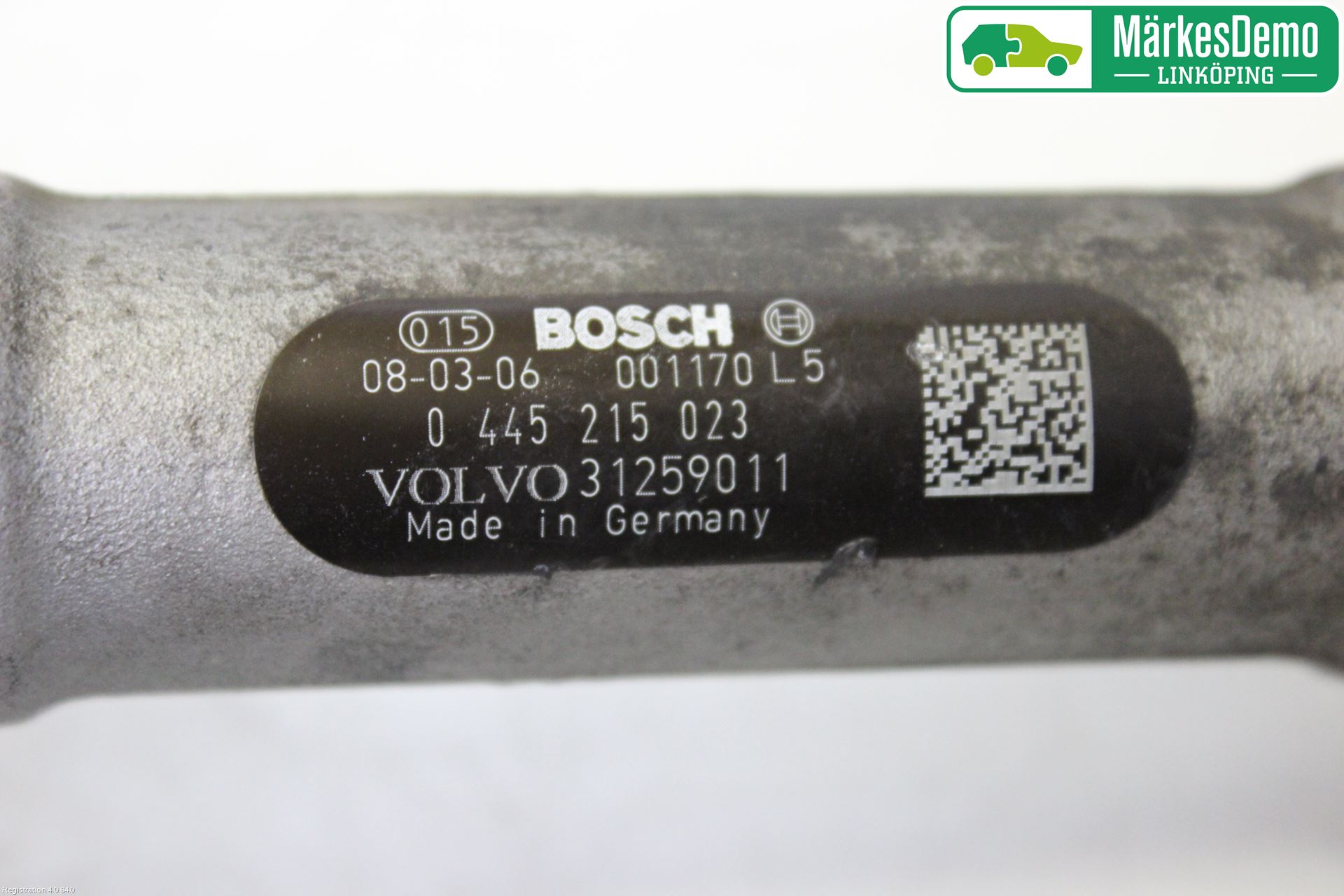 Volvo V70 08-13 Injspridarrör