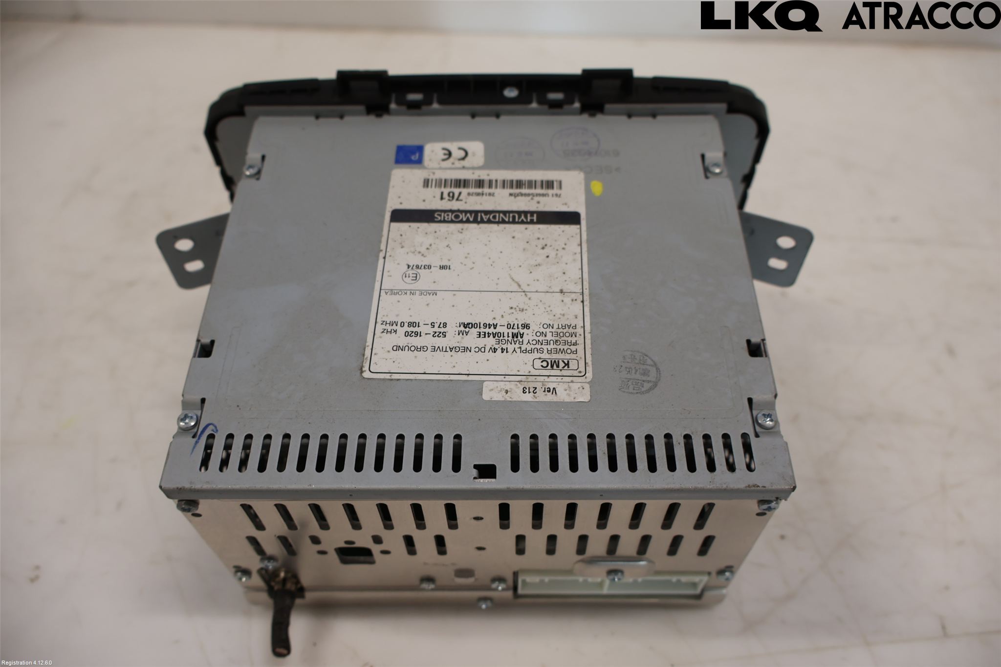 Kia CARENS III 13-19 Cd Radio - Multimediapanel