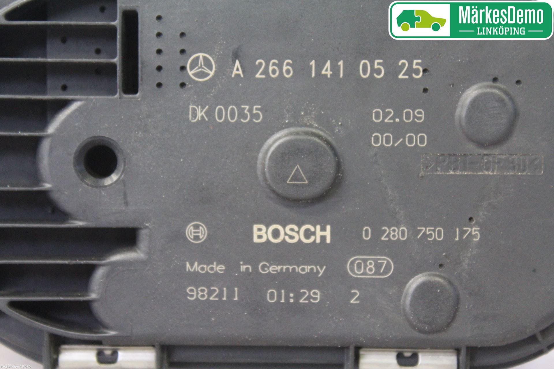 Mercedes-Benz MB B-KLASS (W245) 05-12 Injspjällhus