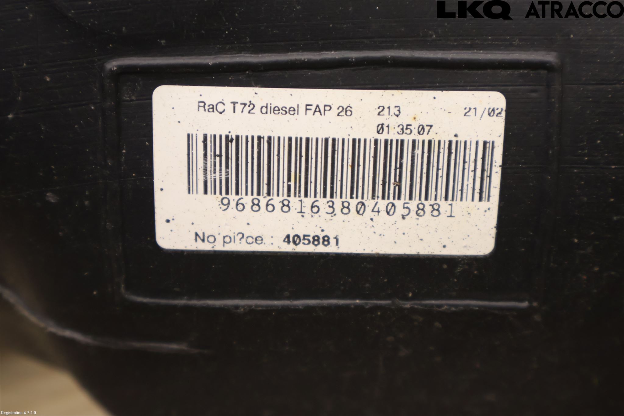 Peugeot 308 08-13 Bränsletank Diesel