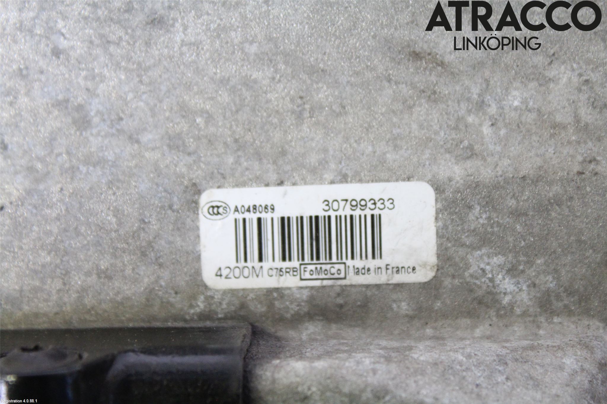 Volvo V50 08-12 Låskista-Dörrlås