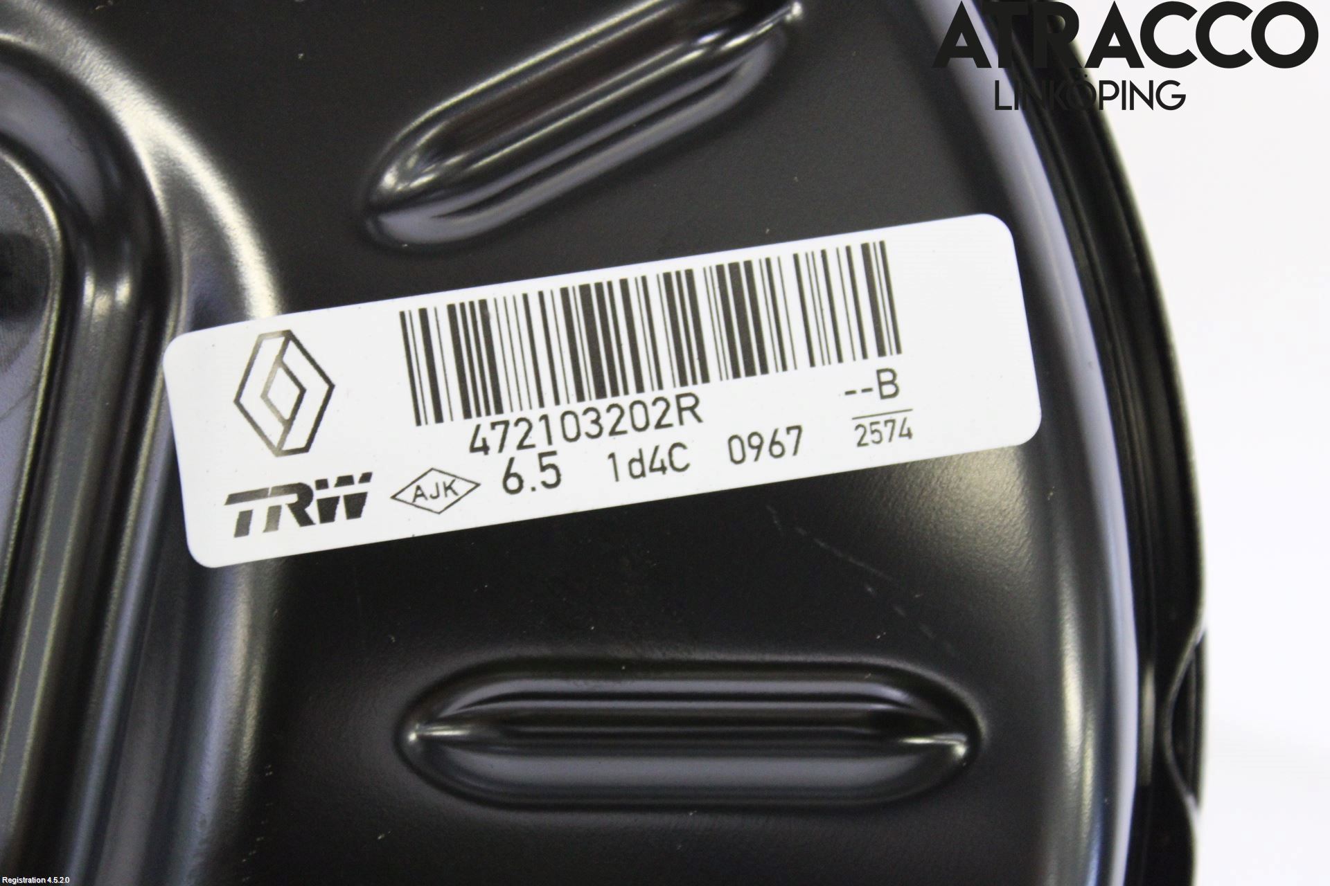 Renault CAPTUR 13-19 Bromsservo