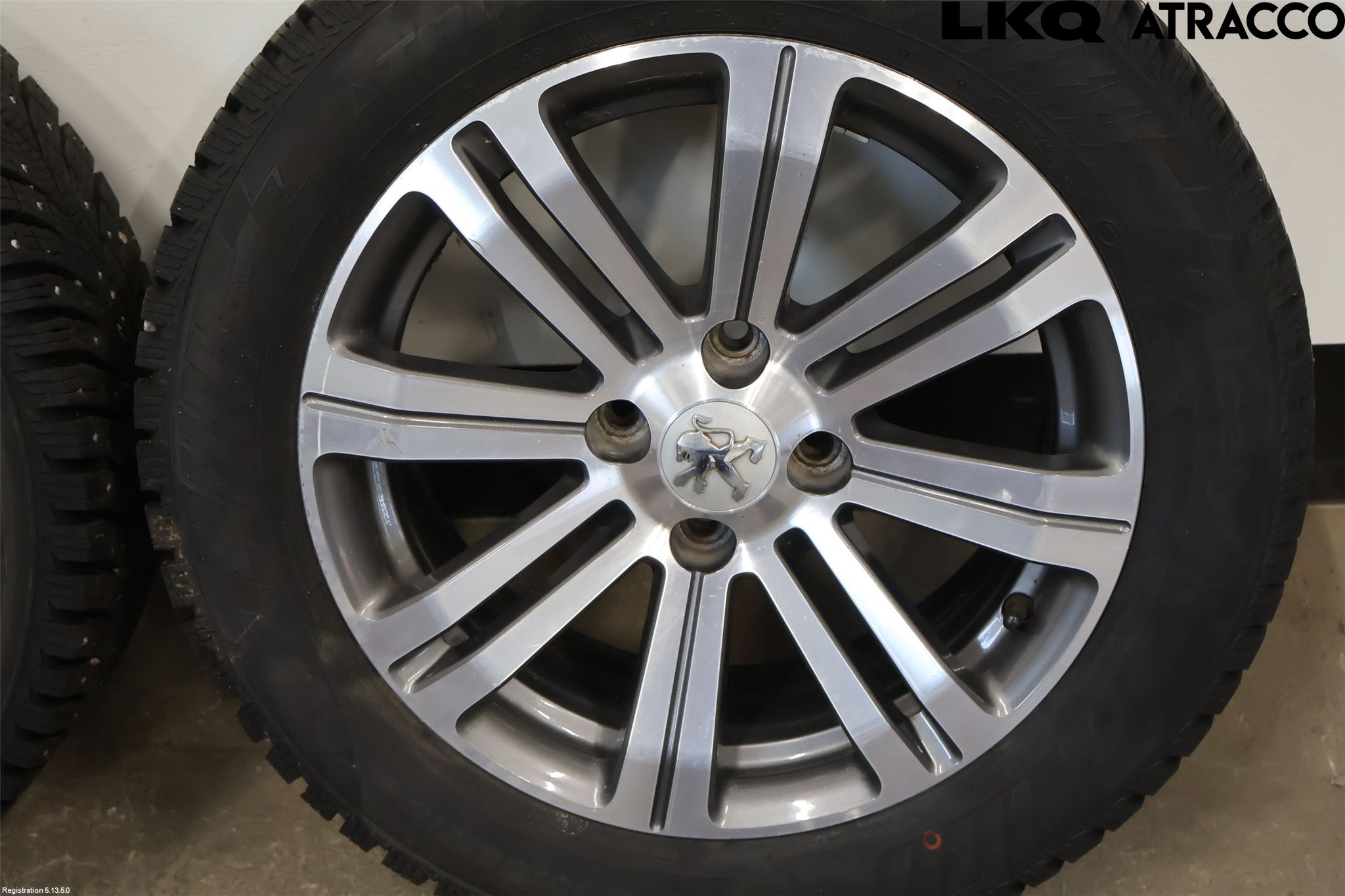 Peugeot 2008 13-20 Vinterdäck Alumfälg 4St