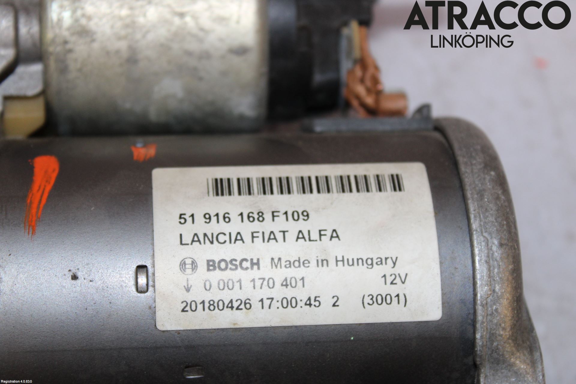 Fiat TIPO/CROSS 16- Startmotor