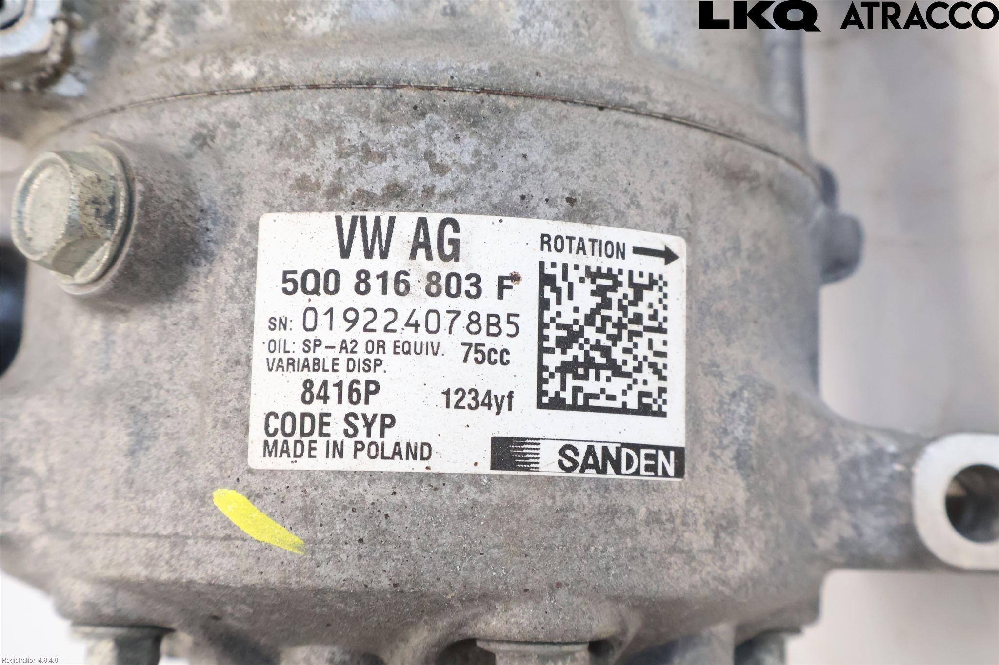 Skoda OCTAVIA (5E) 13-20 Ac Kompressor