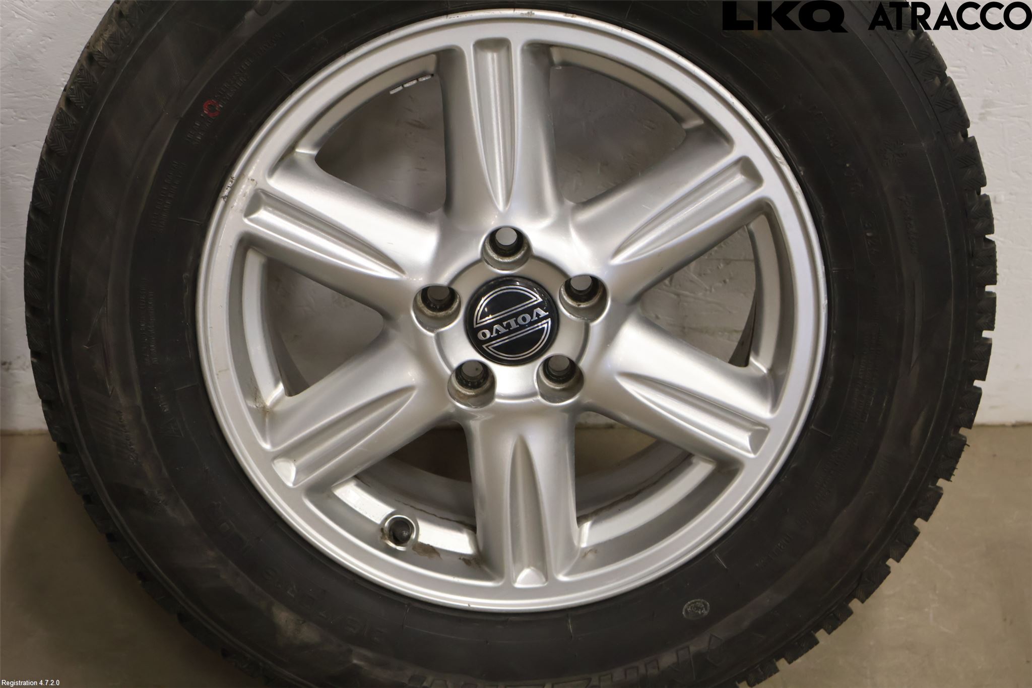 Volvo XC90 07-14 Vinterdäck Alumfälg 4St