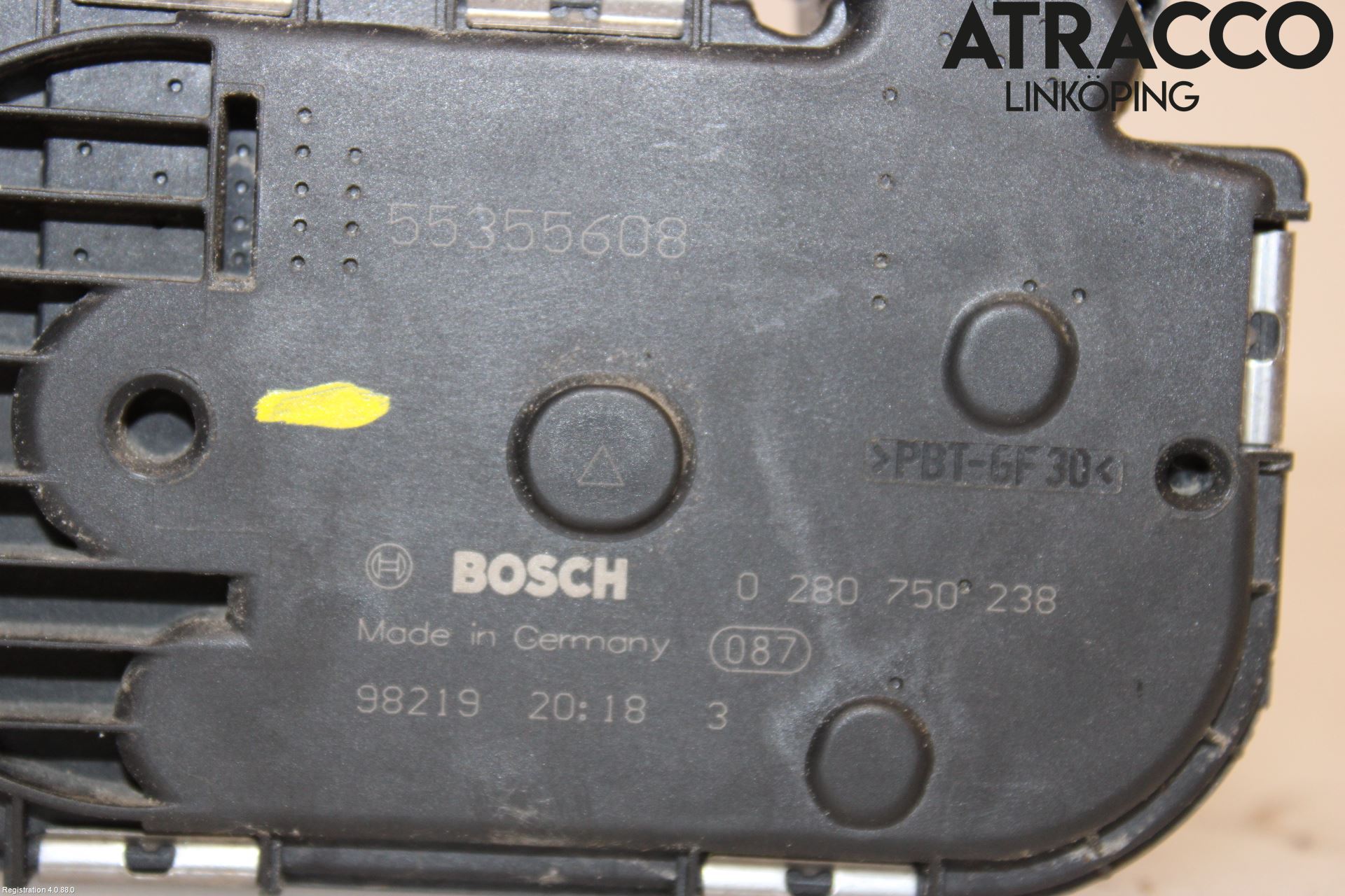 Opel INSIGNIA 09-16 Injspjällhus