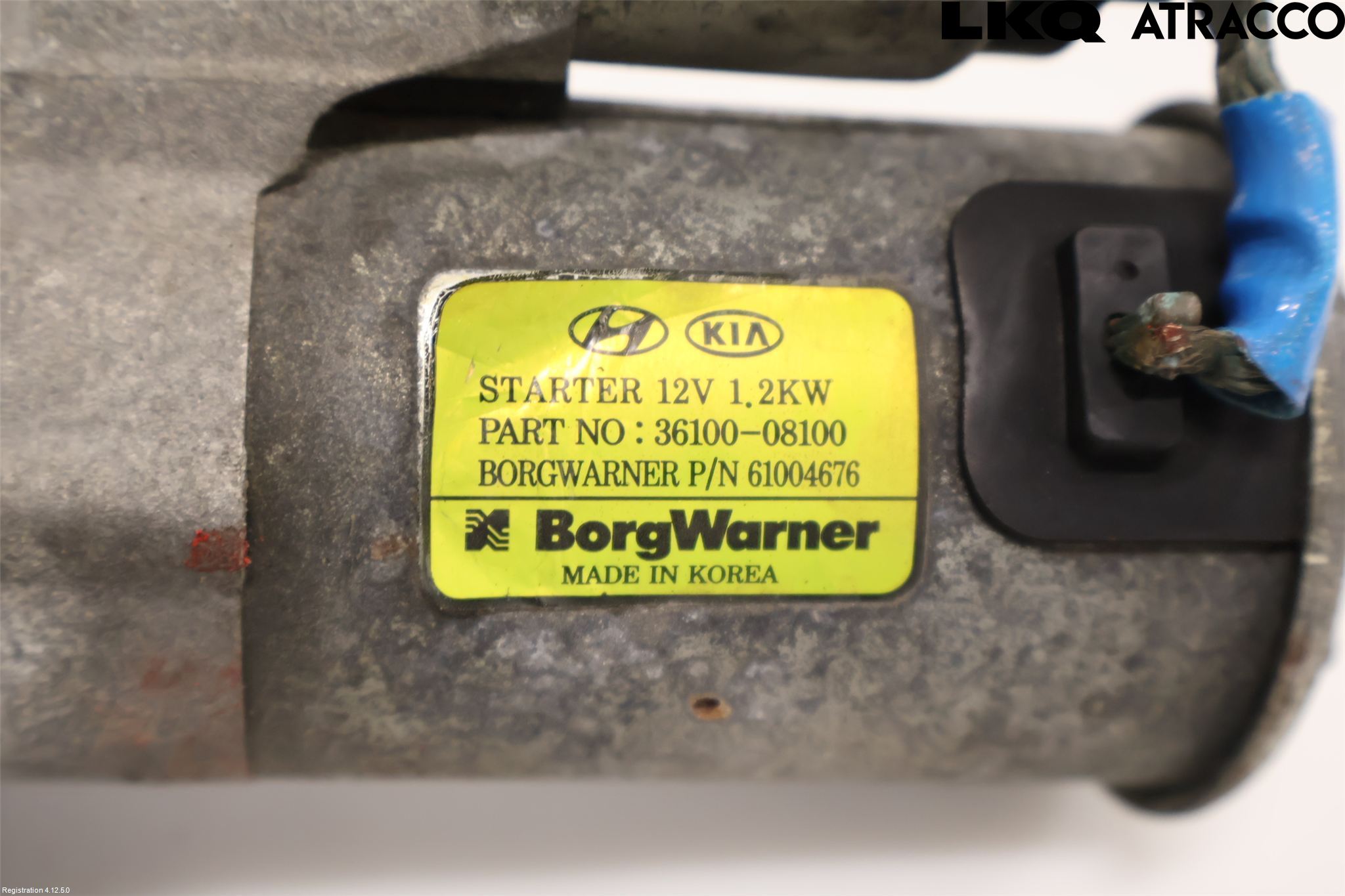Kia PICANTO 17- Startmotor