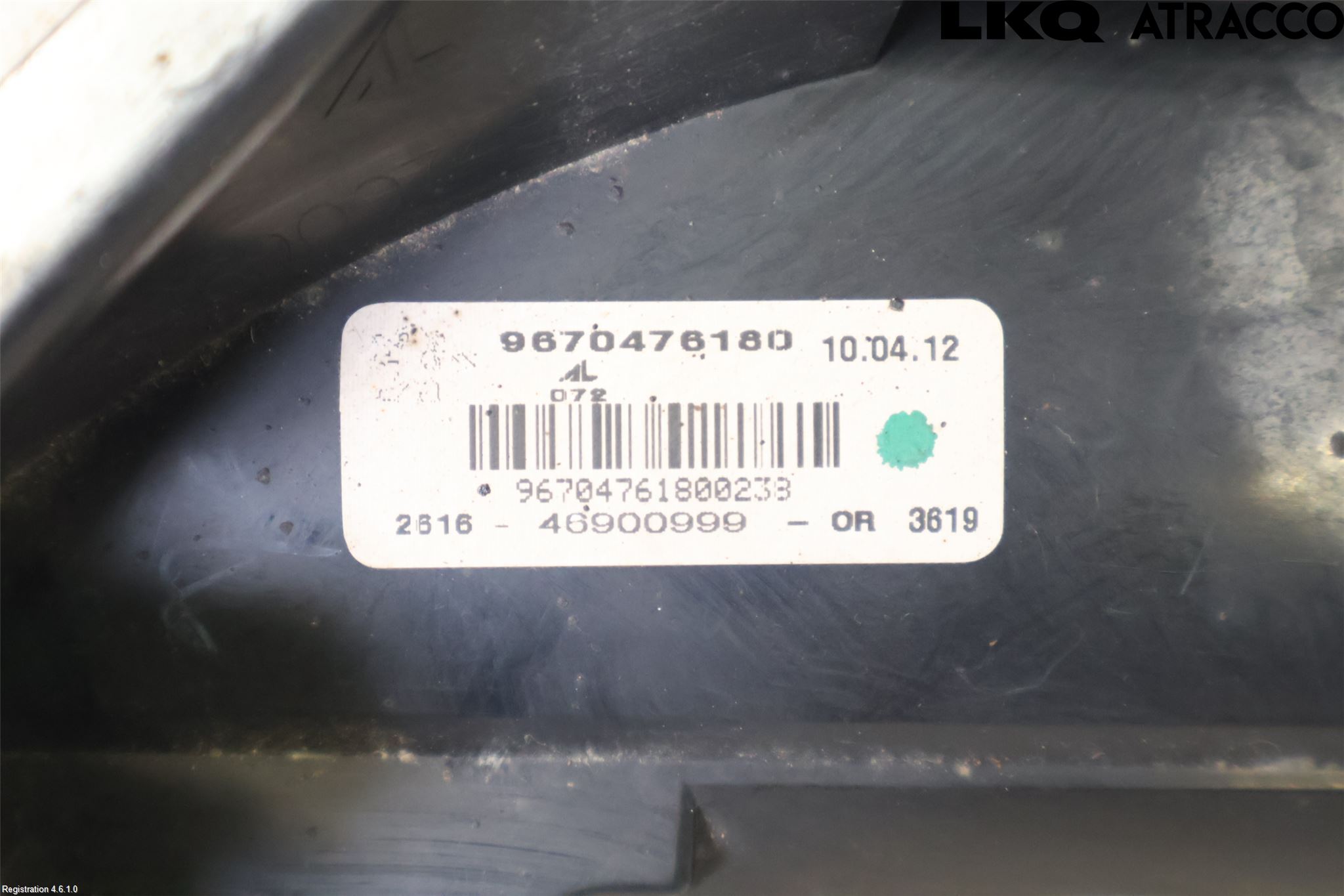 Peugeot 508 11-18 Dimljus-Varselljus Fram