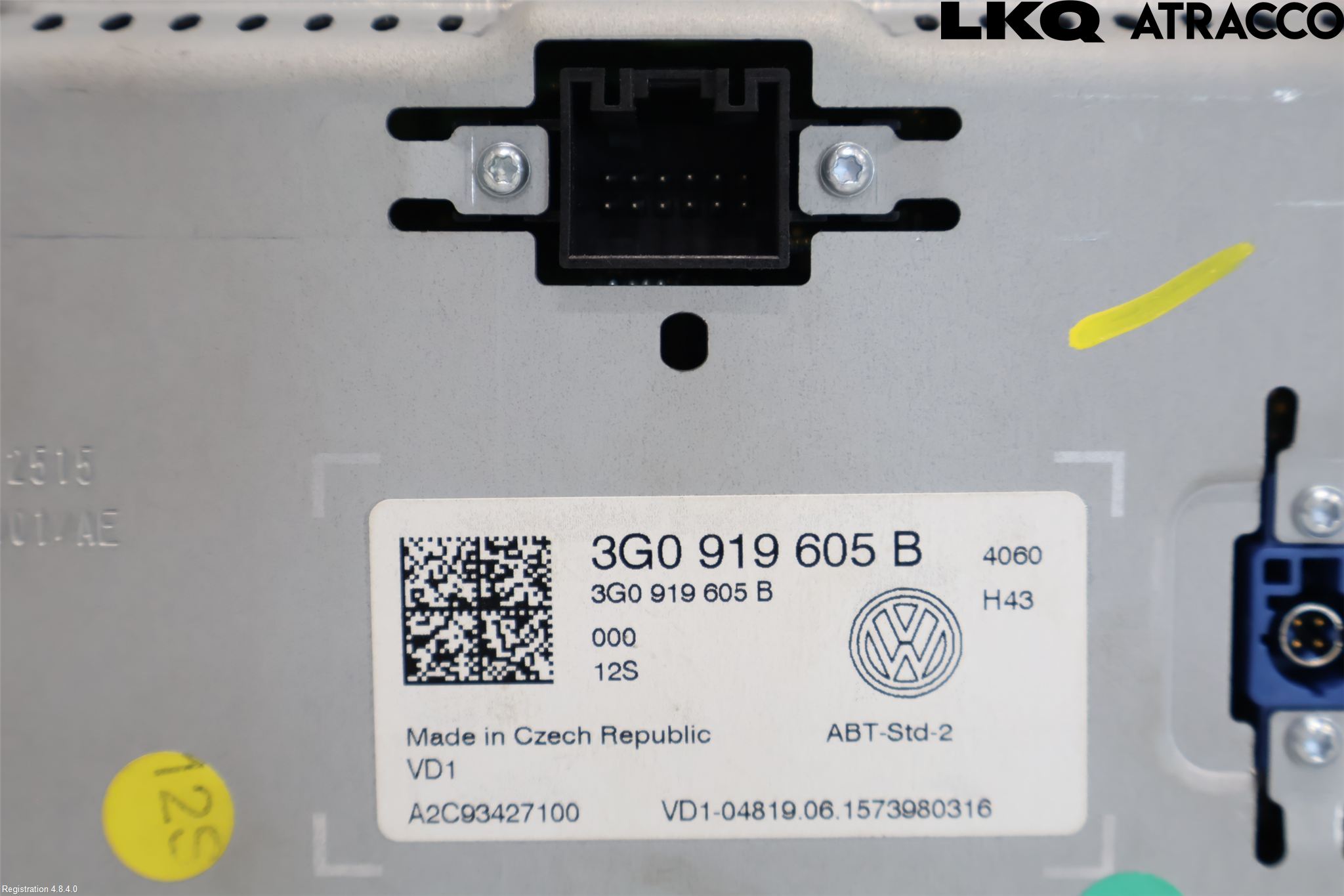 Volkswagen VW PASSAT 15-19 Cd Radio - Multimediapanel