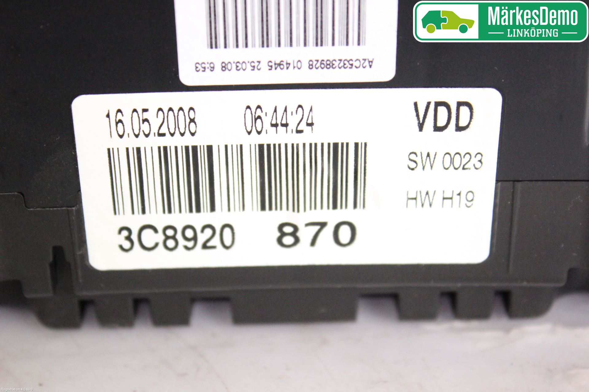 Volkswagen VW PASSAT CC 08-16 Instrument Komb