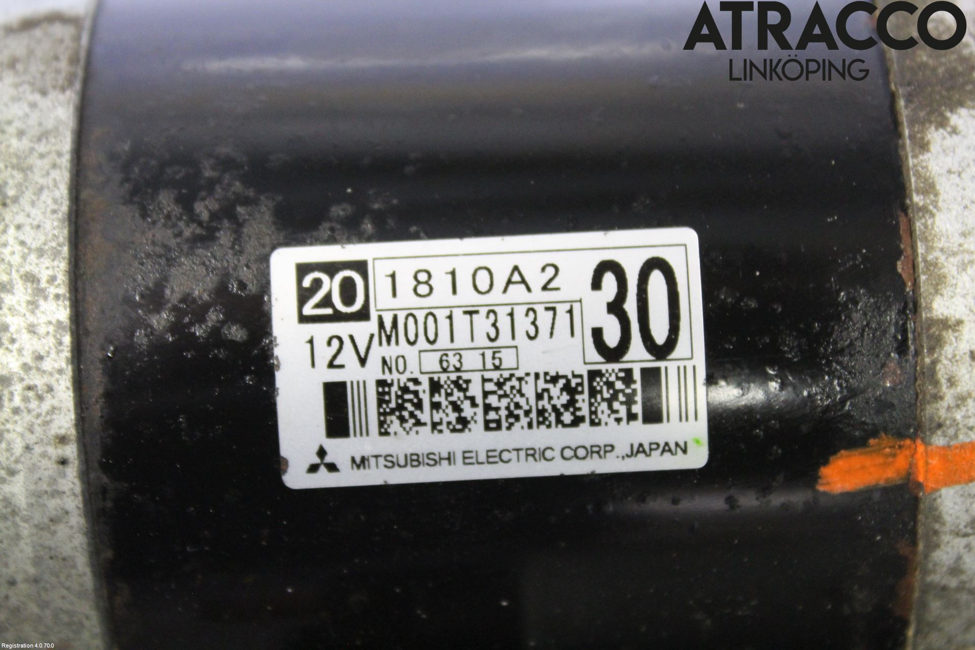 Mitsubishi ASX 10-22 Startmotor Diesel