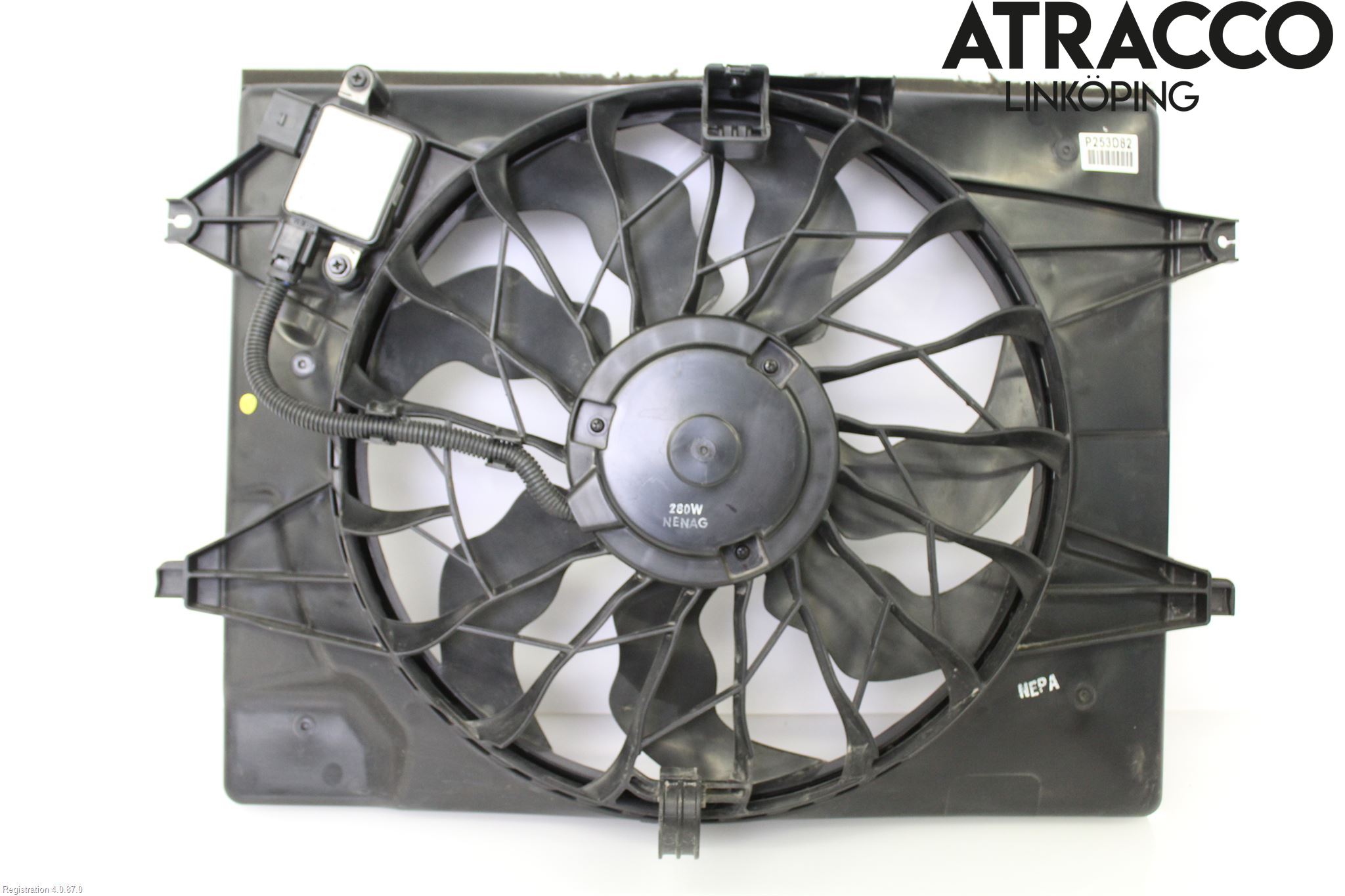 Kia OPTIMA 16-20 Kylfläkt El