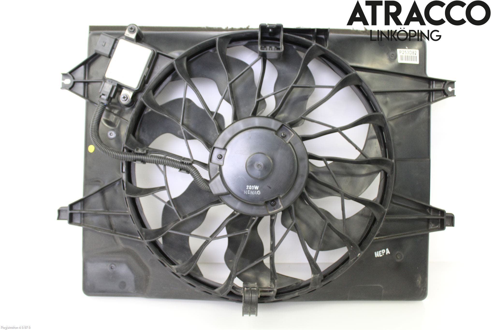 Kia OPTIMA 16-20 Kylfläkt El