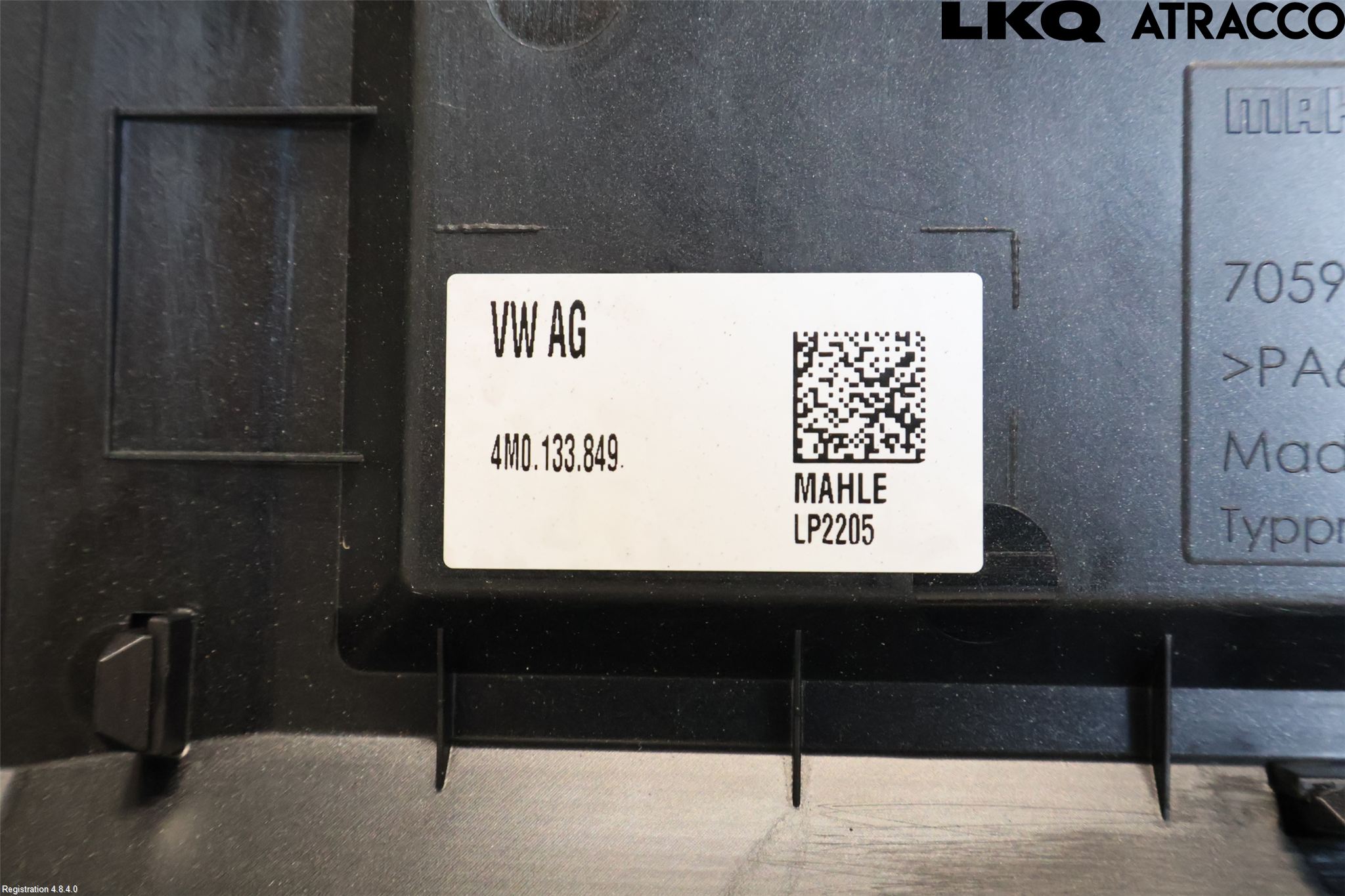 Audi Q7/SQ7 Motorkåpa