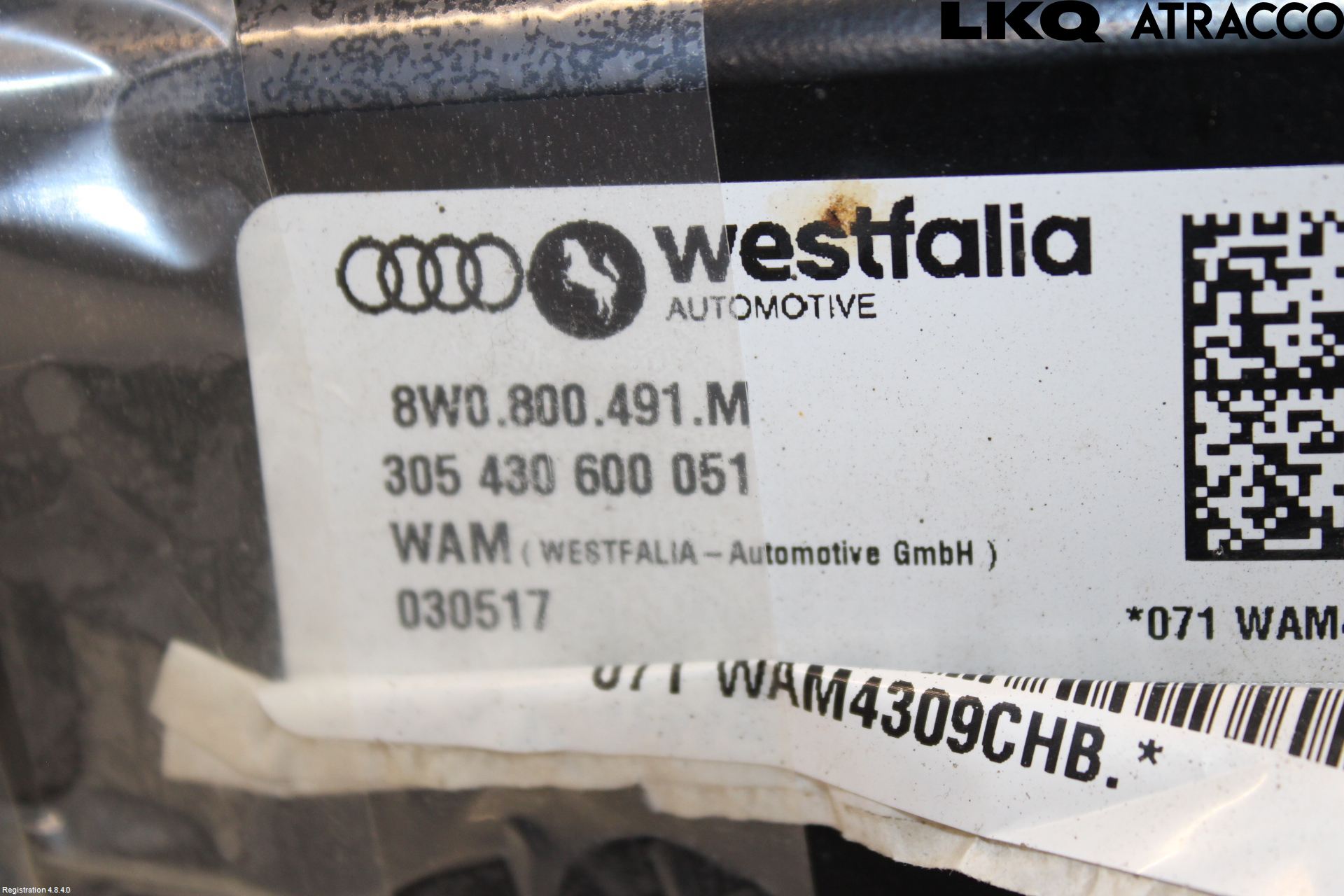 Audi A4/S4 B9 16-19 Dragkrok