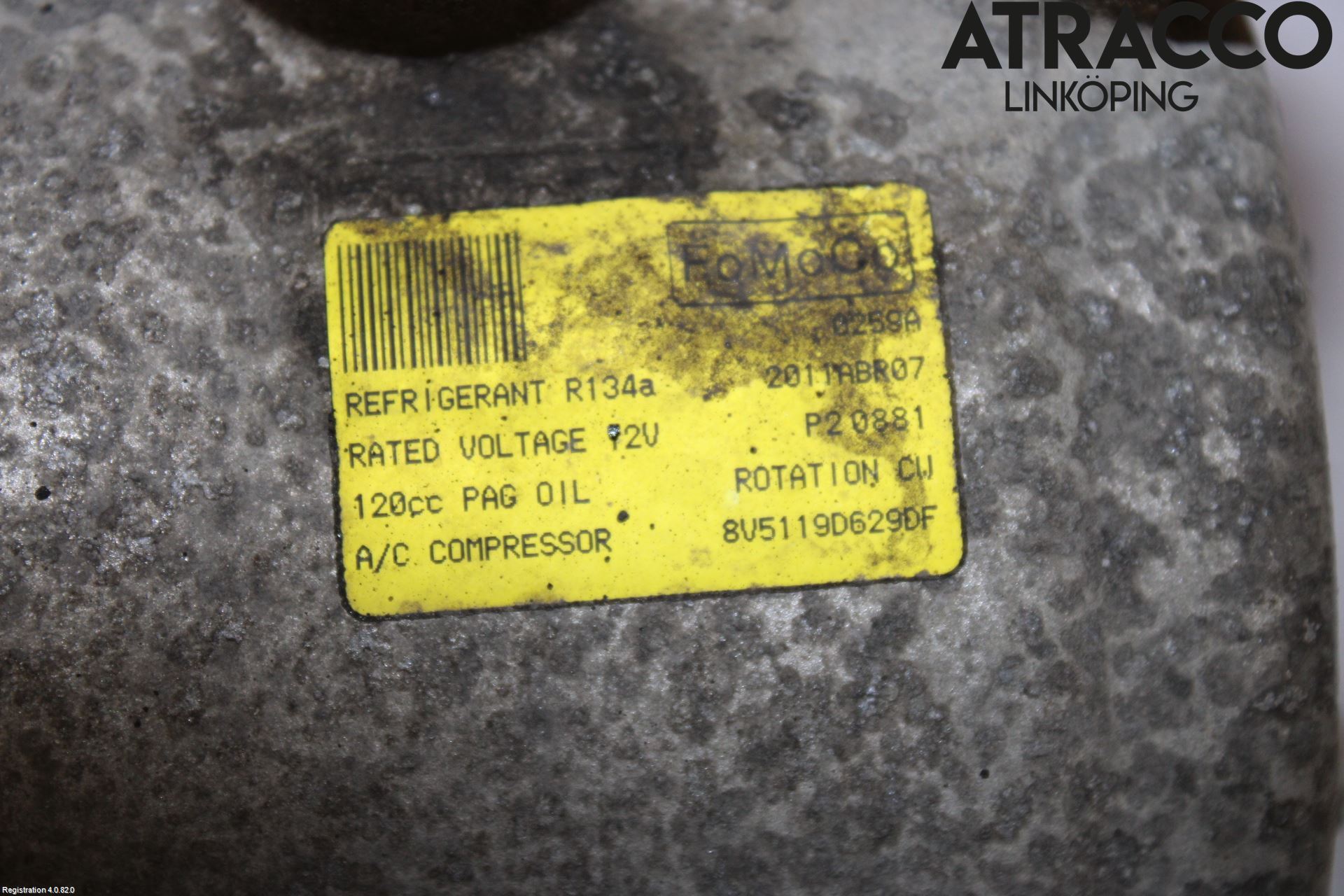 Ford FIESTA 09-12 Ac Kompressor