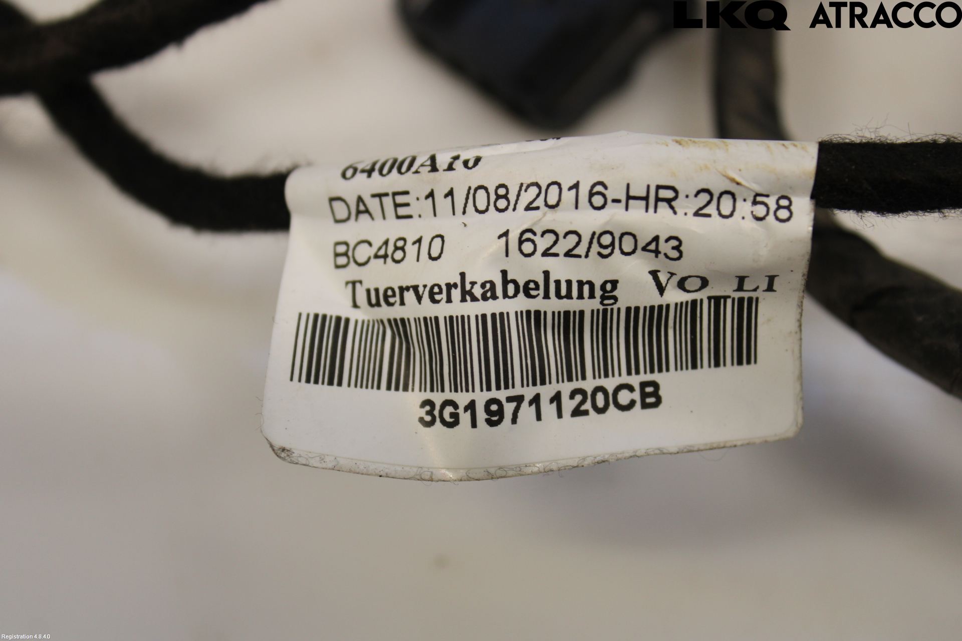 Volkswagen VW PASSAT 15-19 Kabelhärva