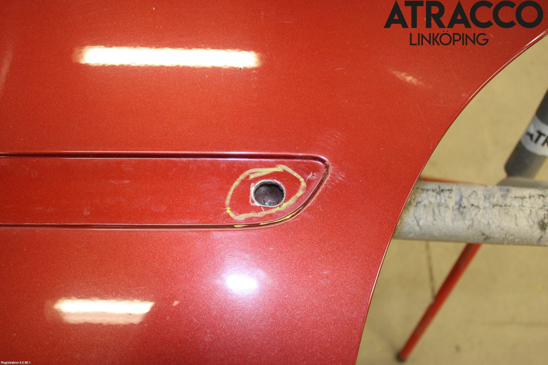 Volvo V50 04-07 Dörr Bak Vänster