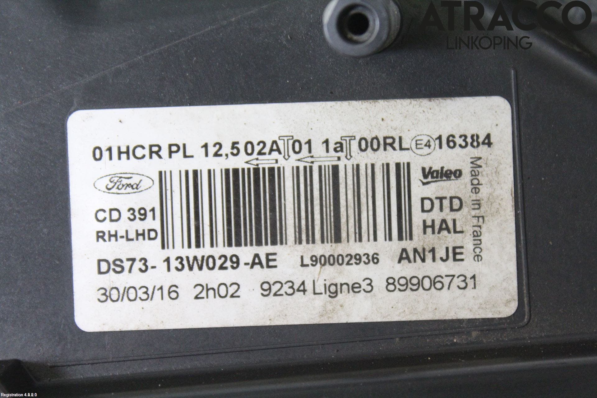 Ford MONDEO 15-22 Strålkastare Höger