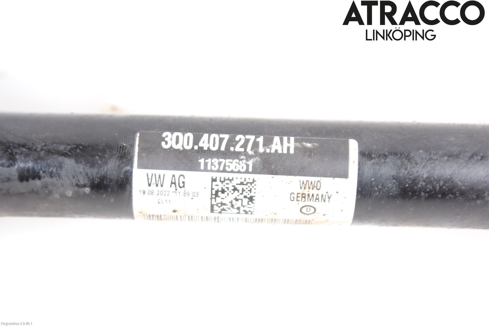 Volkswagen VW CADDY 21- Drivaxel Fram Vänster