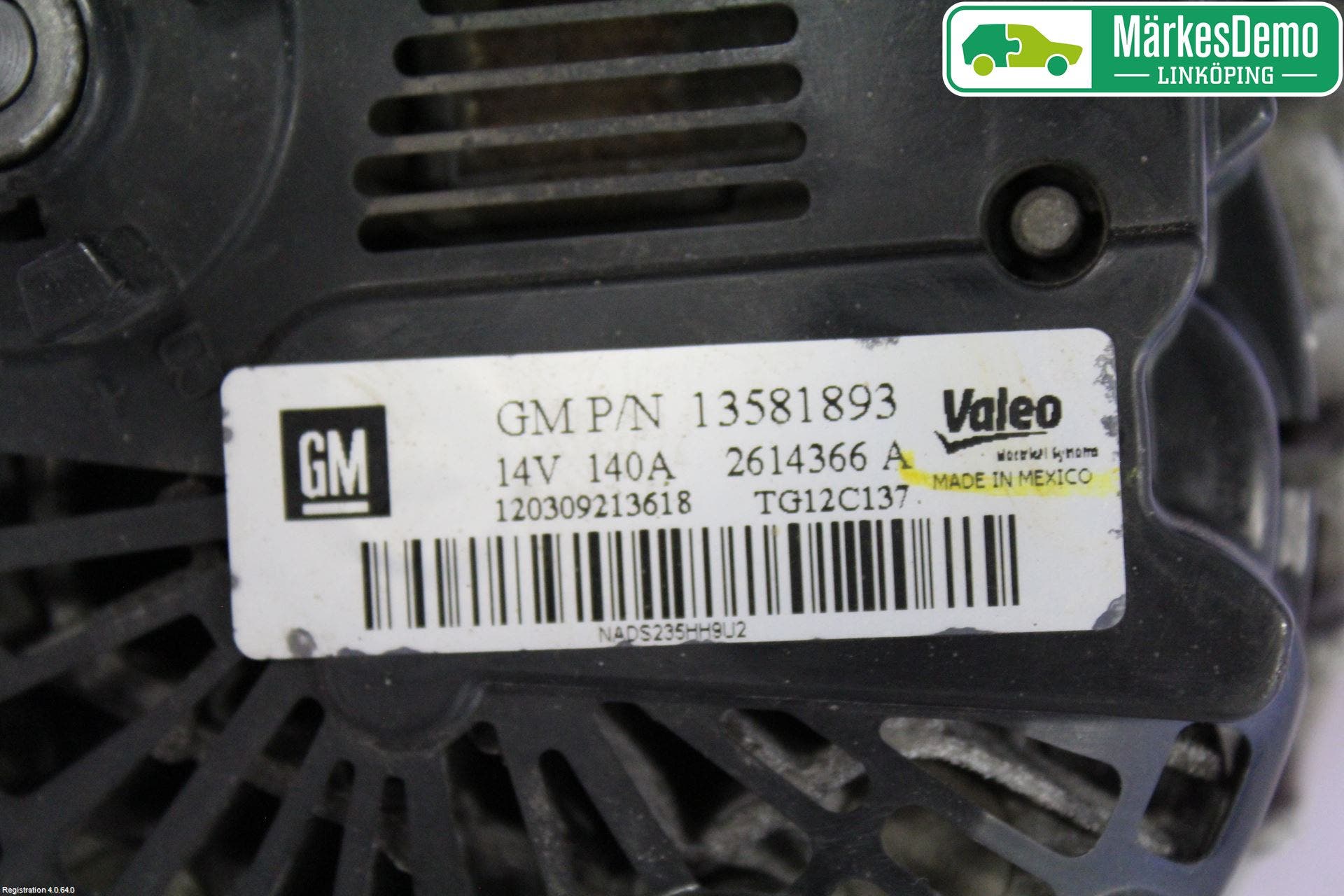 Opel CORSA D 07-14 Generator