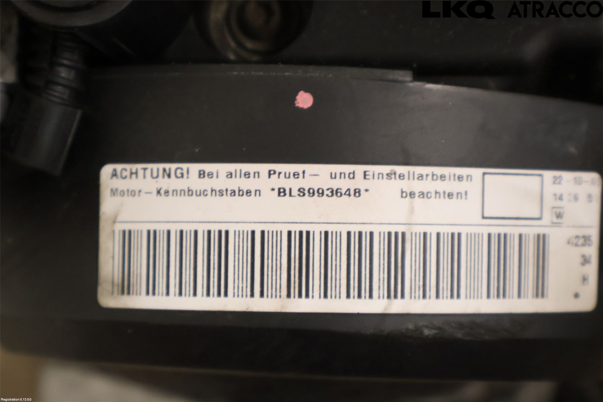 Volkswagen VW GOLF V 04-09 Motor Diesel