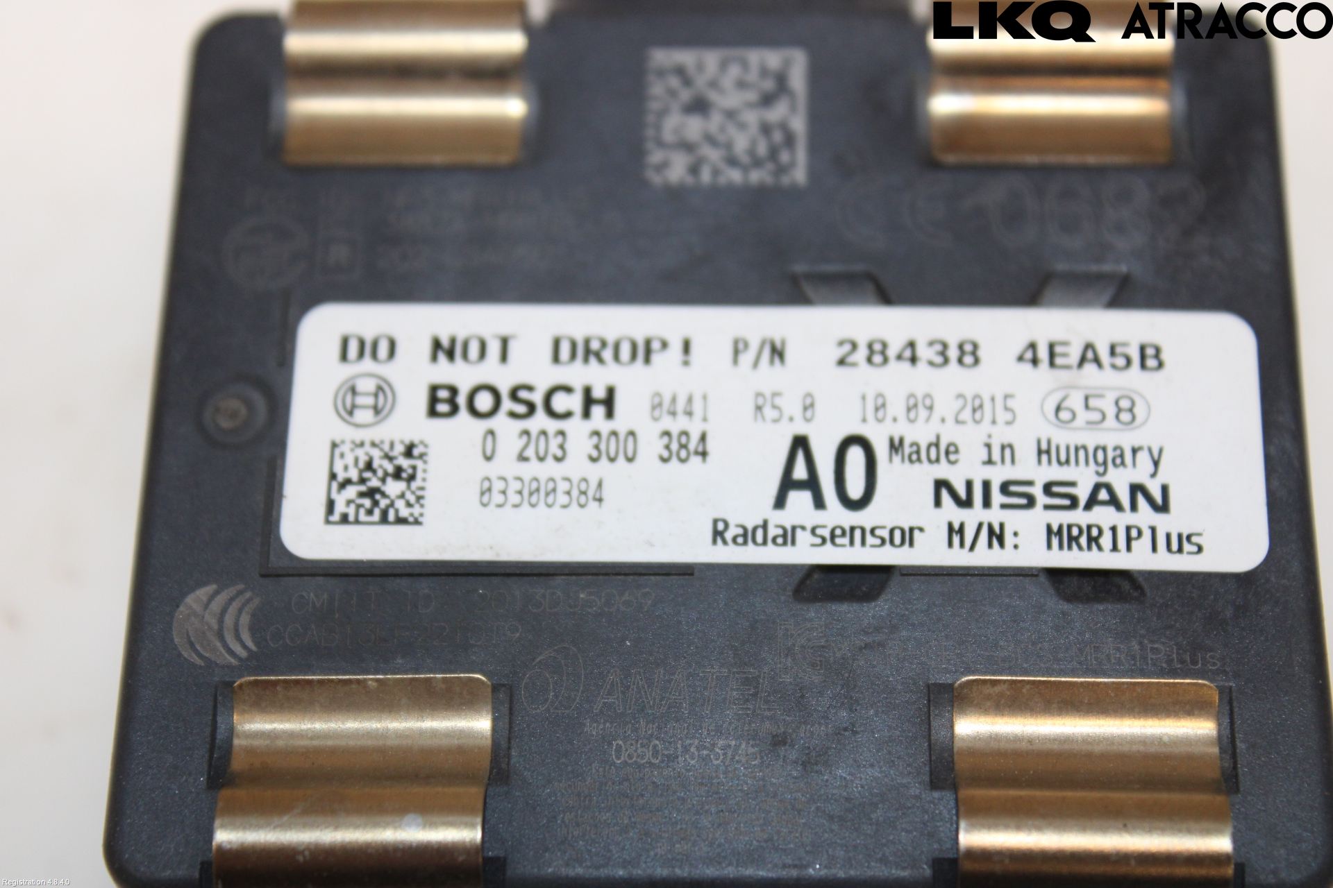 Nissan QASHQAI 14-17 Sensor Adaptiv Farthållare